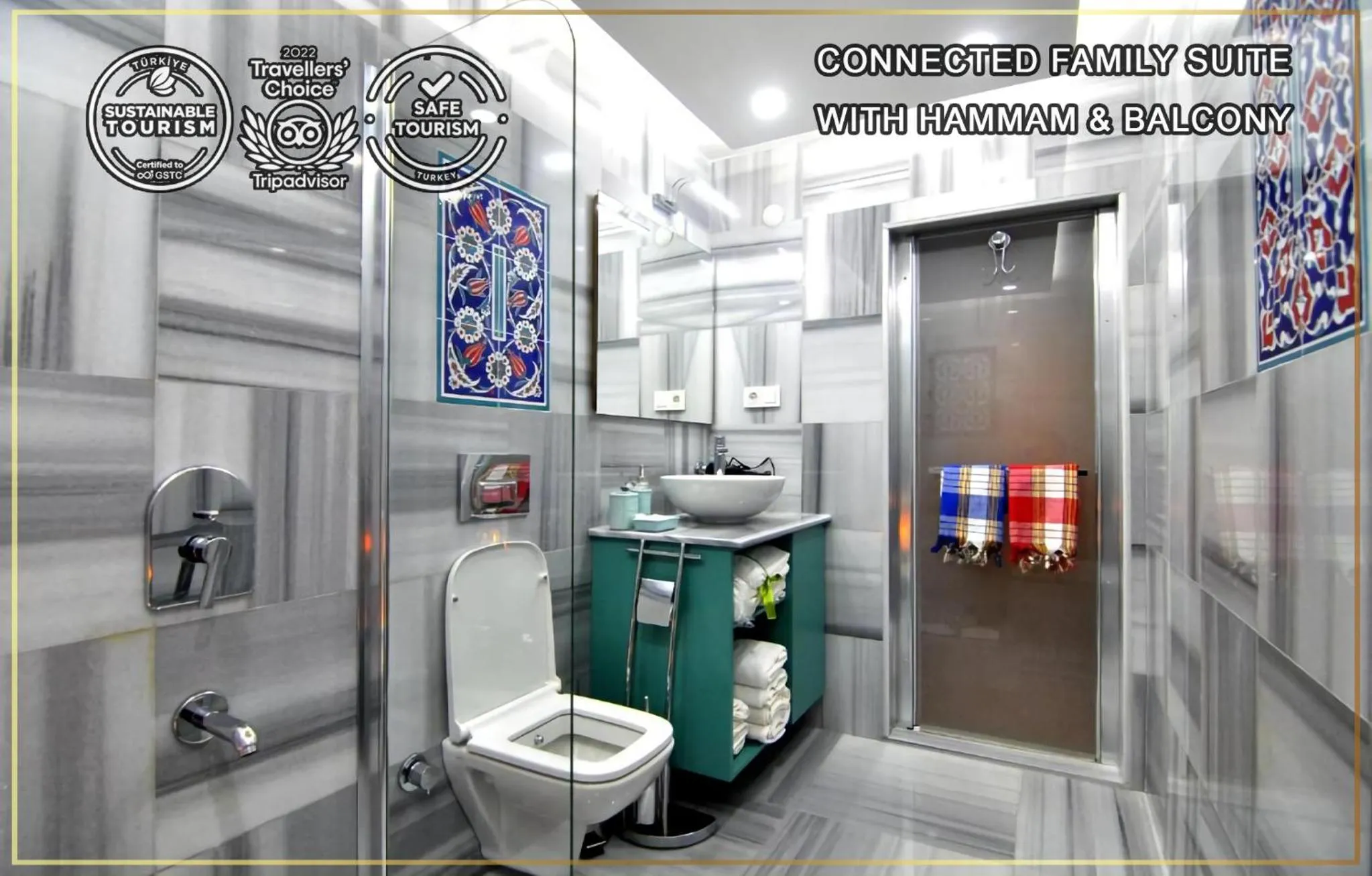 Shower in Angel's Home Hotel - Angel Group Hotels