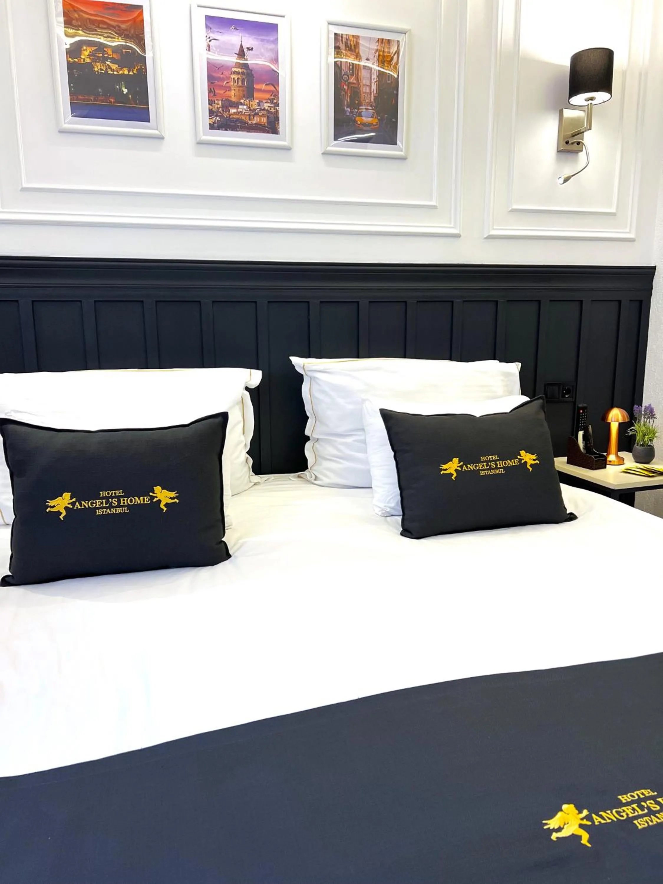 Bed in Angel's Home Hotel - Angel Group Hotels