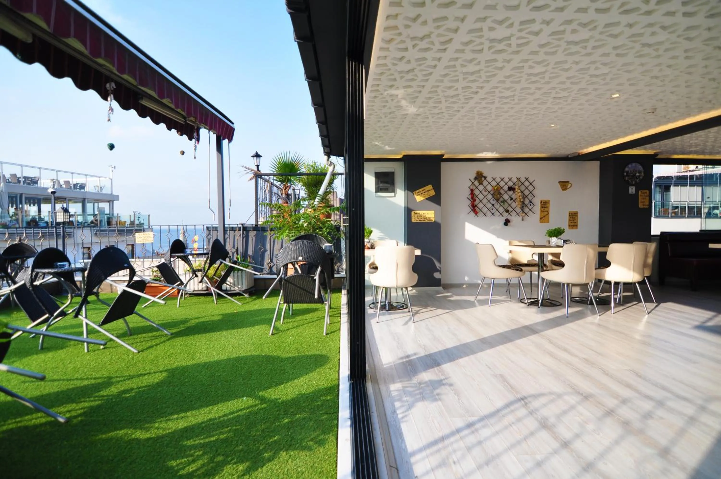 Patio in Angel's Home Hotel - Angel Group Hotels