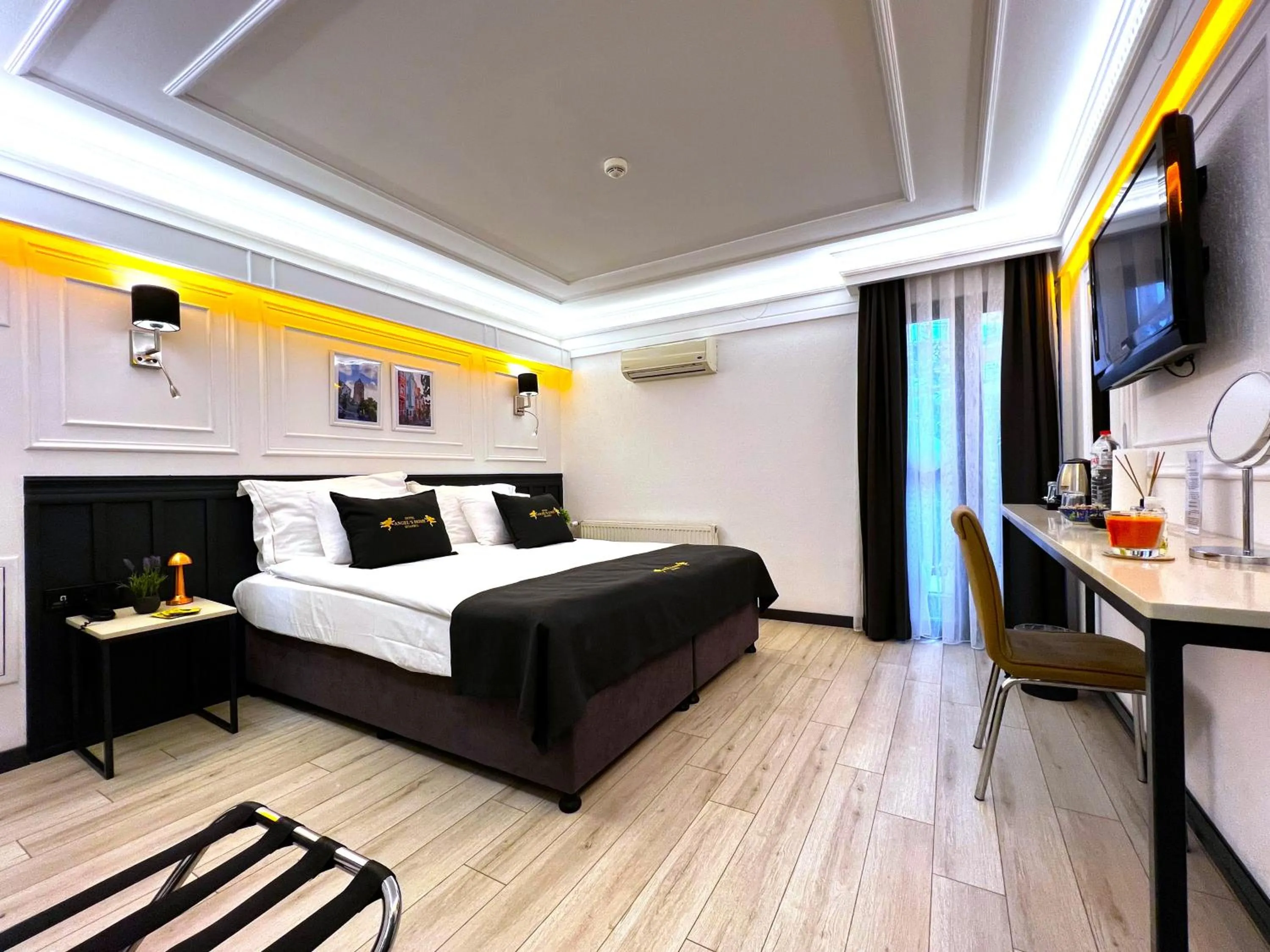 Bed in Angel's Home Hotel - Angel Group Hotels