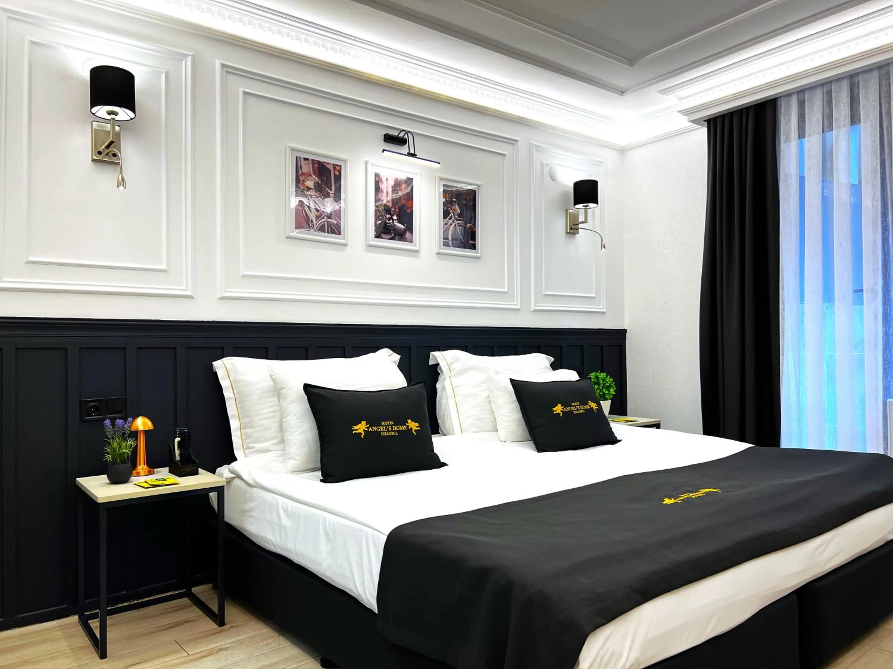 Bed in Angel's Home Hotel - Angel Group Hotels