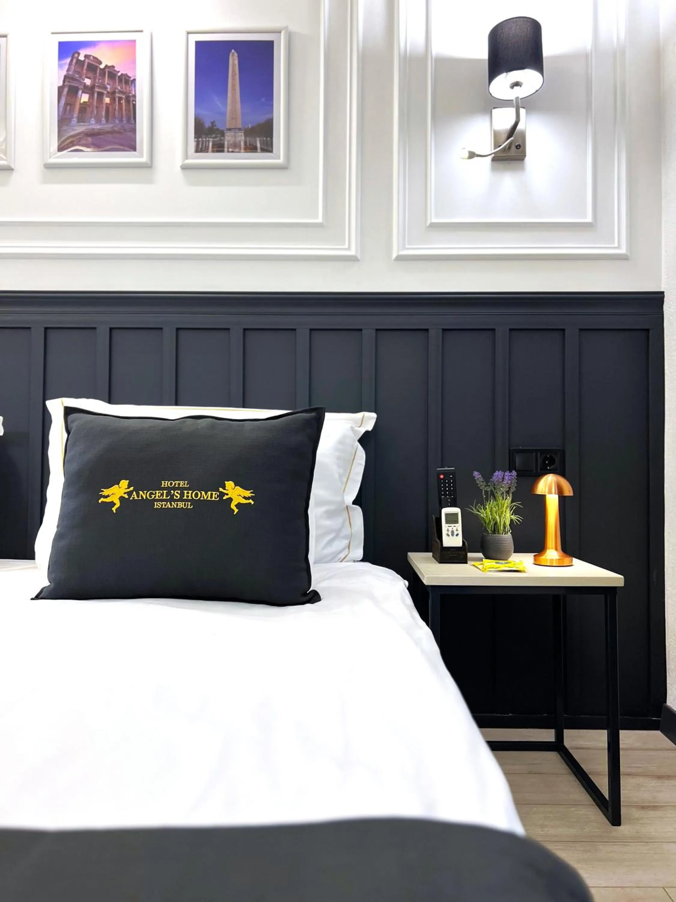 Bed in Angel's Home Hotel - Angel Group Hotels