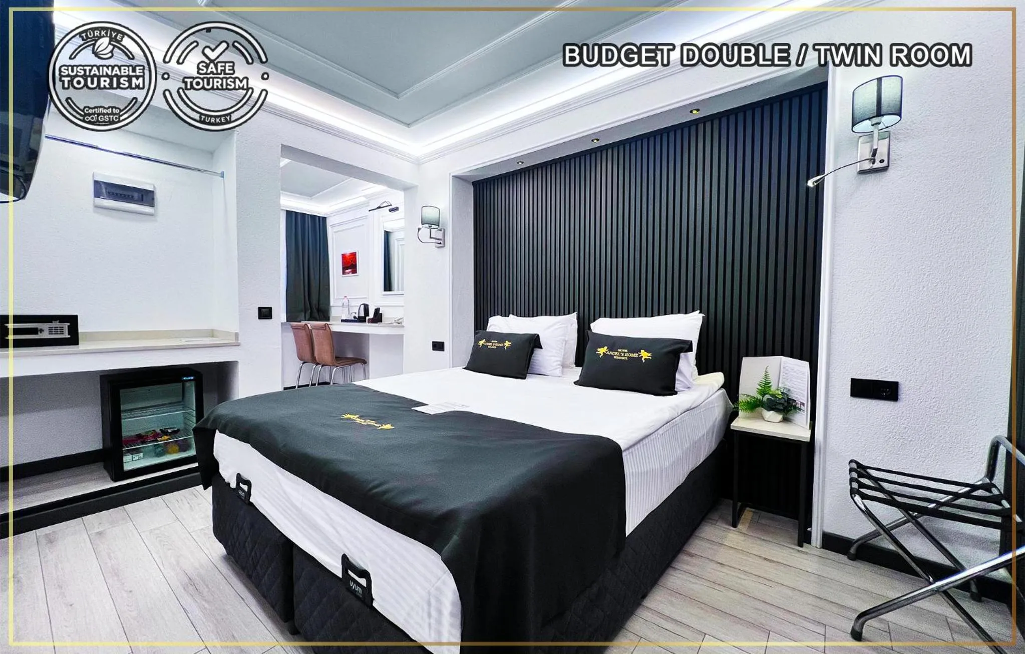 Bed in Angel's Home Hotel - Angel Group Hotels