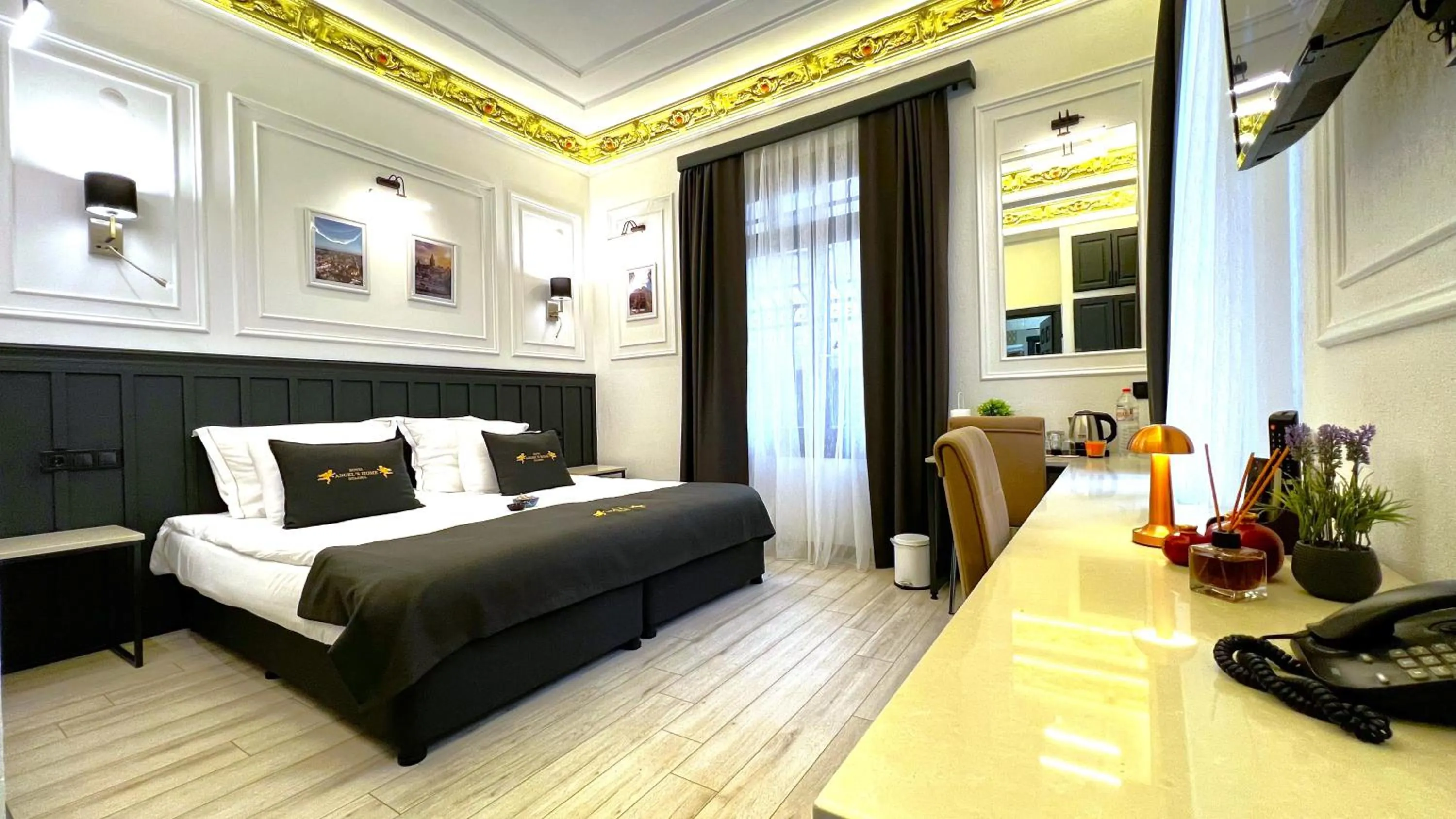 Bed in Angel's Home Hotel - Angel Group Hotels