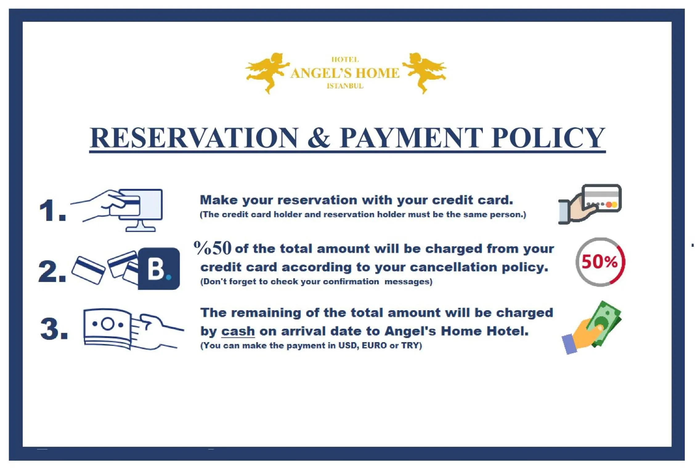 Logo/Certificate/Sign in Angel's Home Hotel - Angel Group Hotels