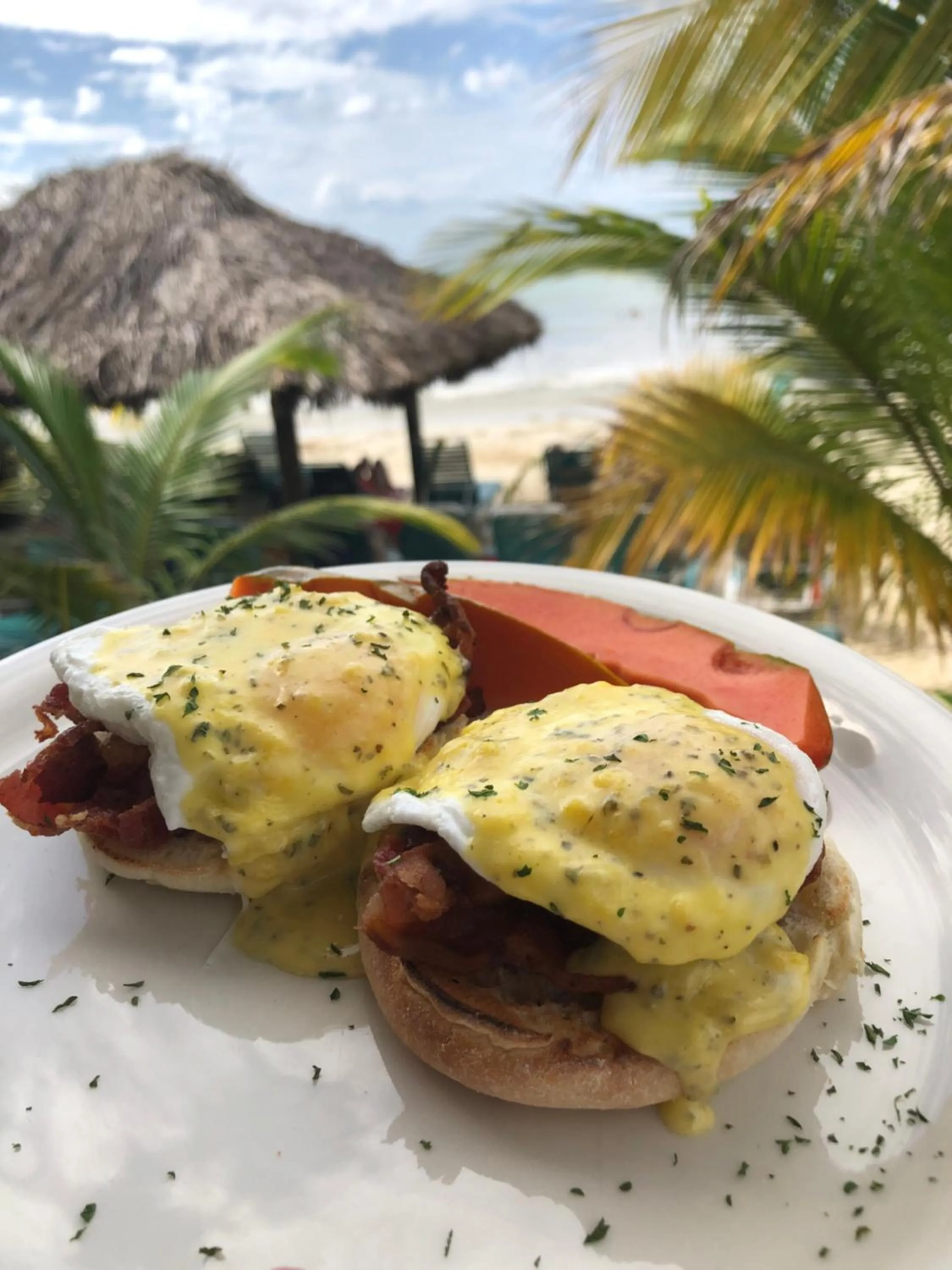 Food close-up in White Sands Negril