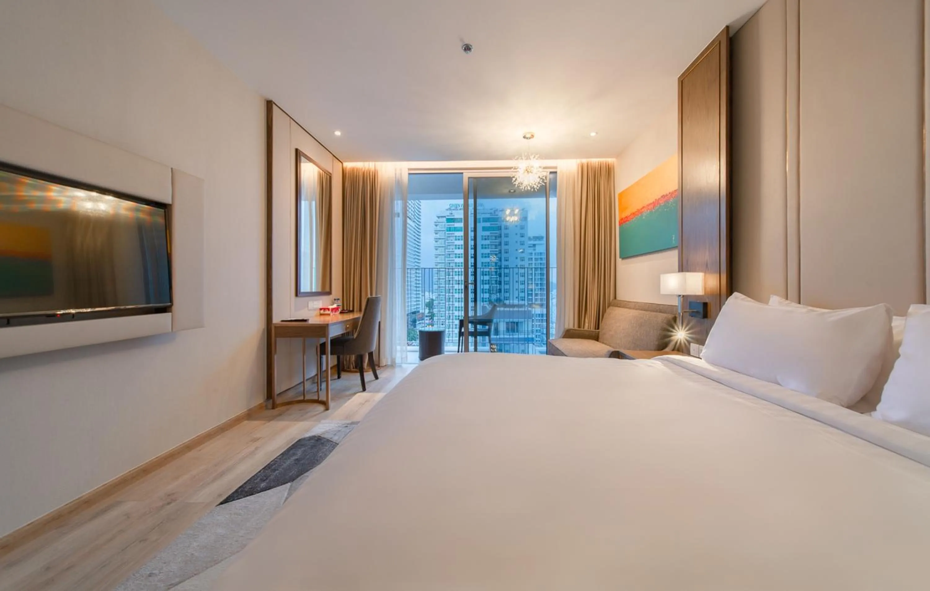 Bed in SeaHaven Panorama Nha Trang Superview Apartments