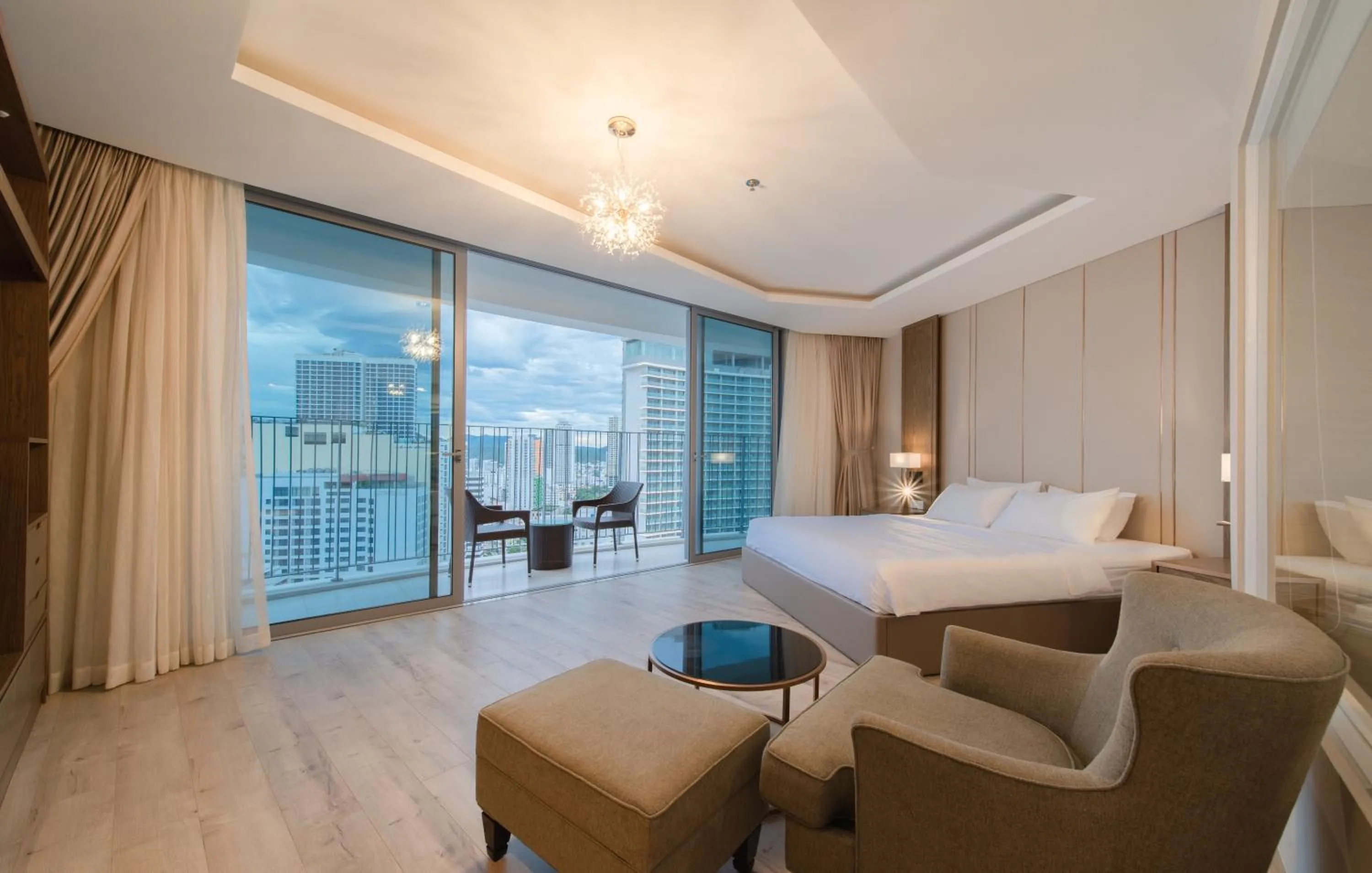 Photo of the whole room, Bed in SeaHaven Panorama Nha Trang Superview Apartments