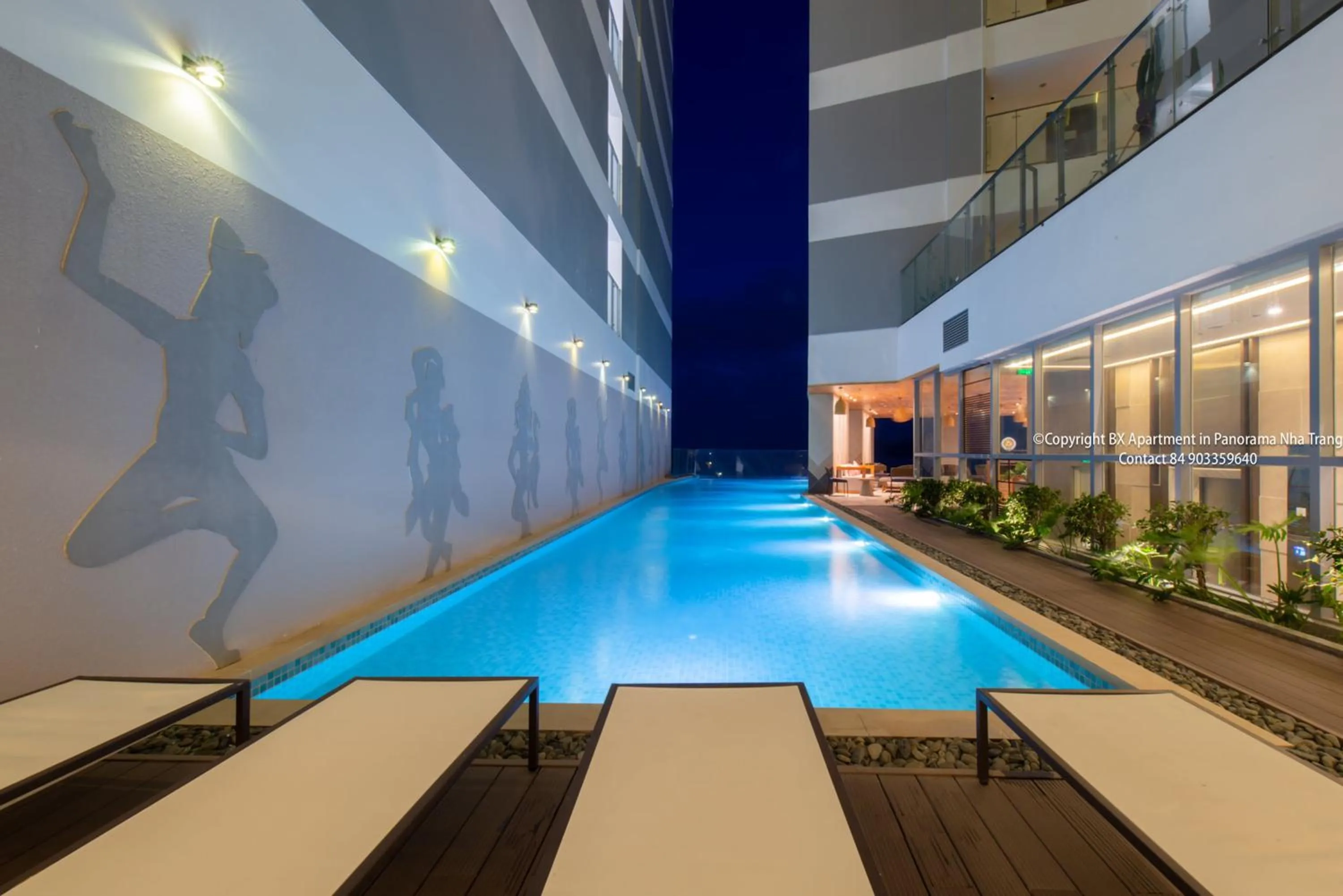 Swimming pool in SeaHaven Panorama Nha Trang Superview Apartments