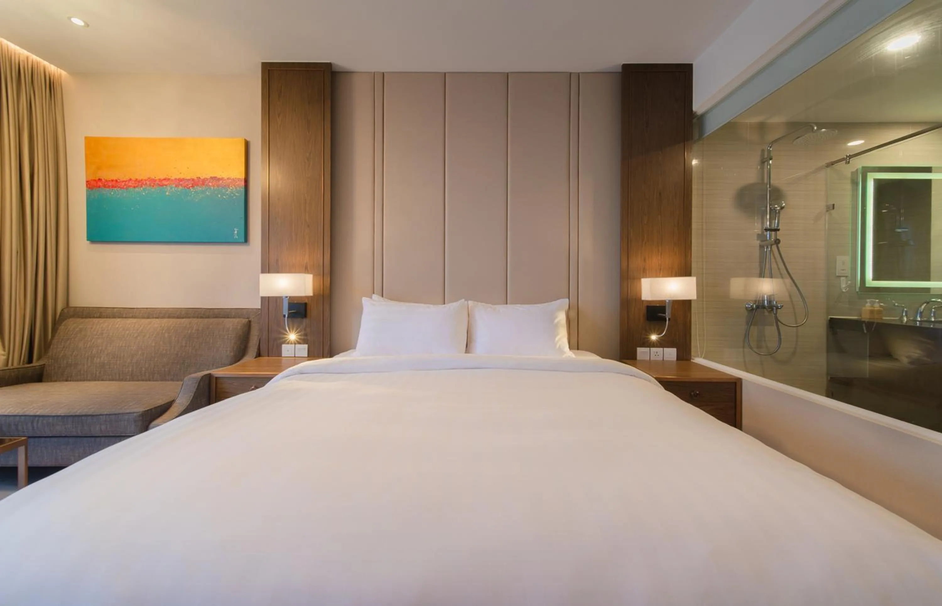Bed in SeaHaven Panorama Nha Trang Superview Apartments