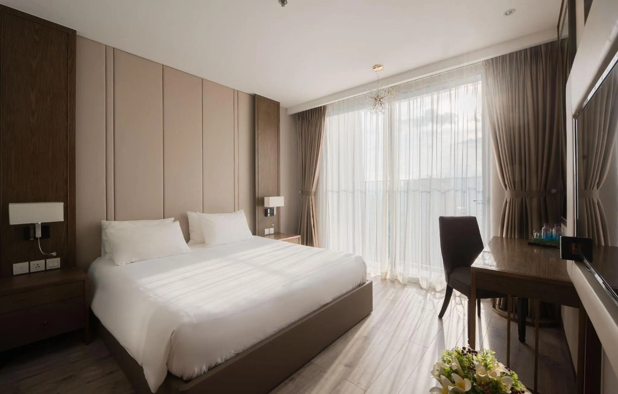 Photo of the whole room, Bed in SeaHaven Panorama Nha Trang Superview Apartments