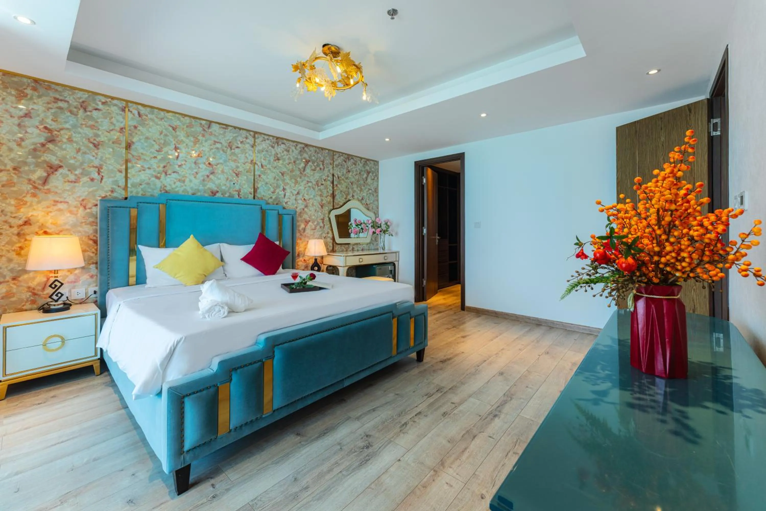 Bed in SeaHaven Panorama Nha Trang Superview Apartments