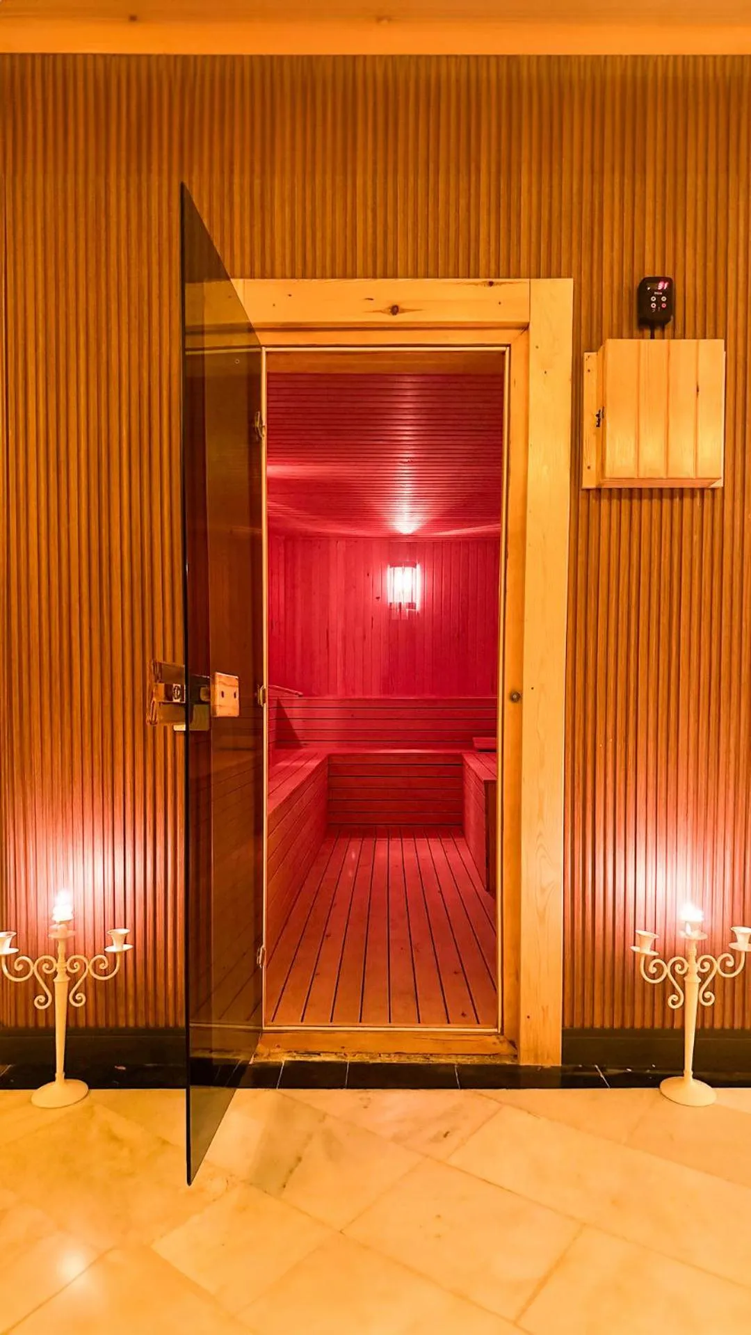 Sauna in Aldino Hotel & Spa