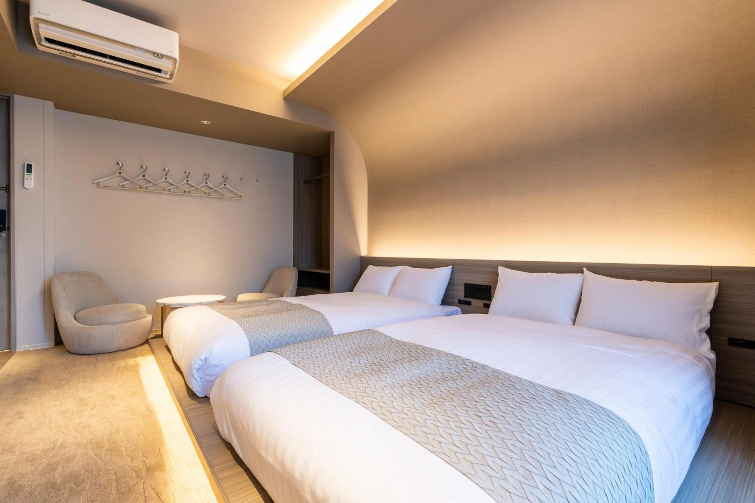 Photo of the whole room, Bed in fav HAKODATE