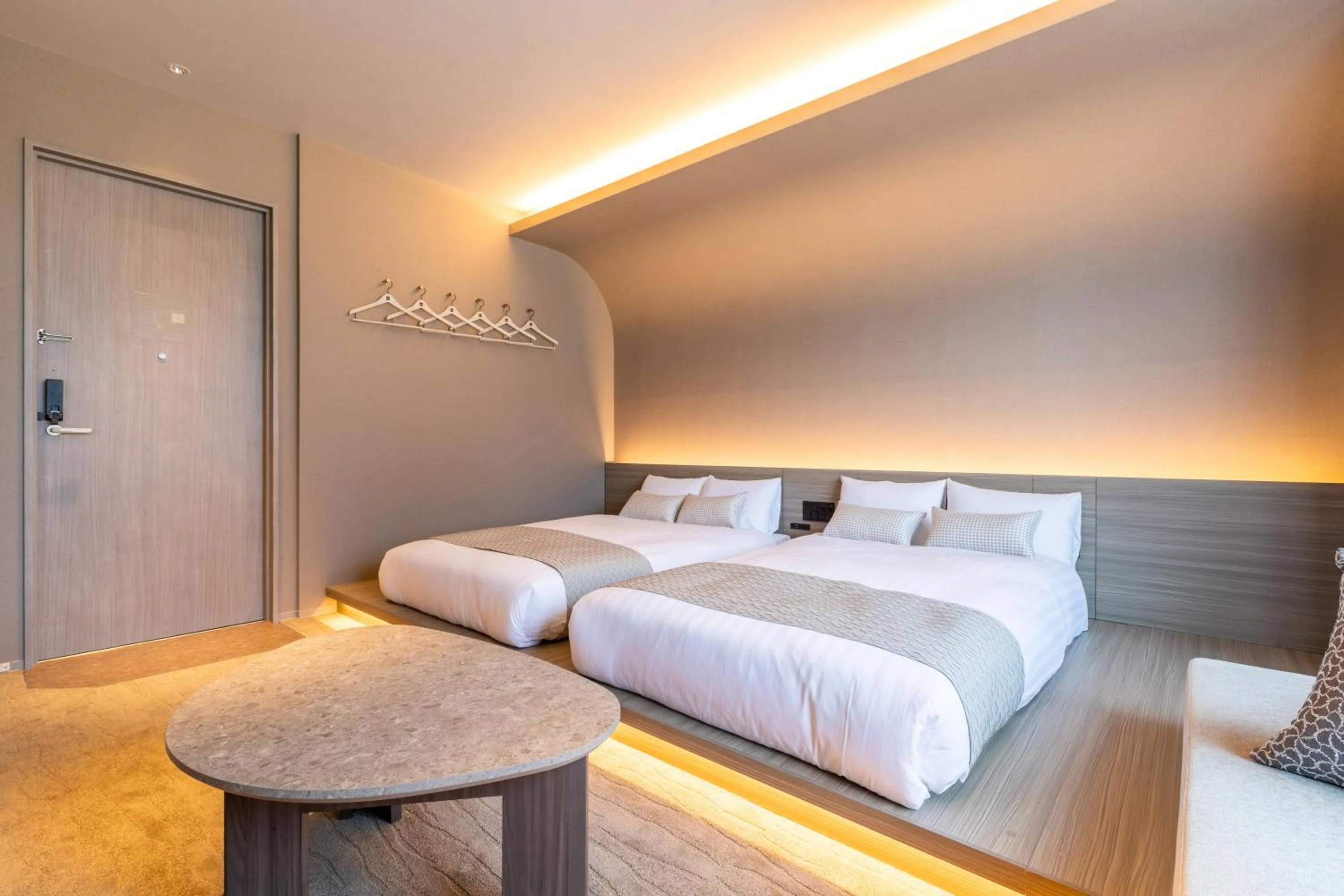 Photo of the whole room, Bed in fav HAKODATE