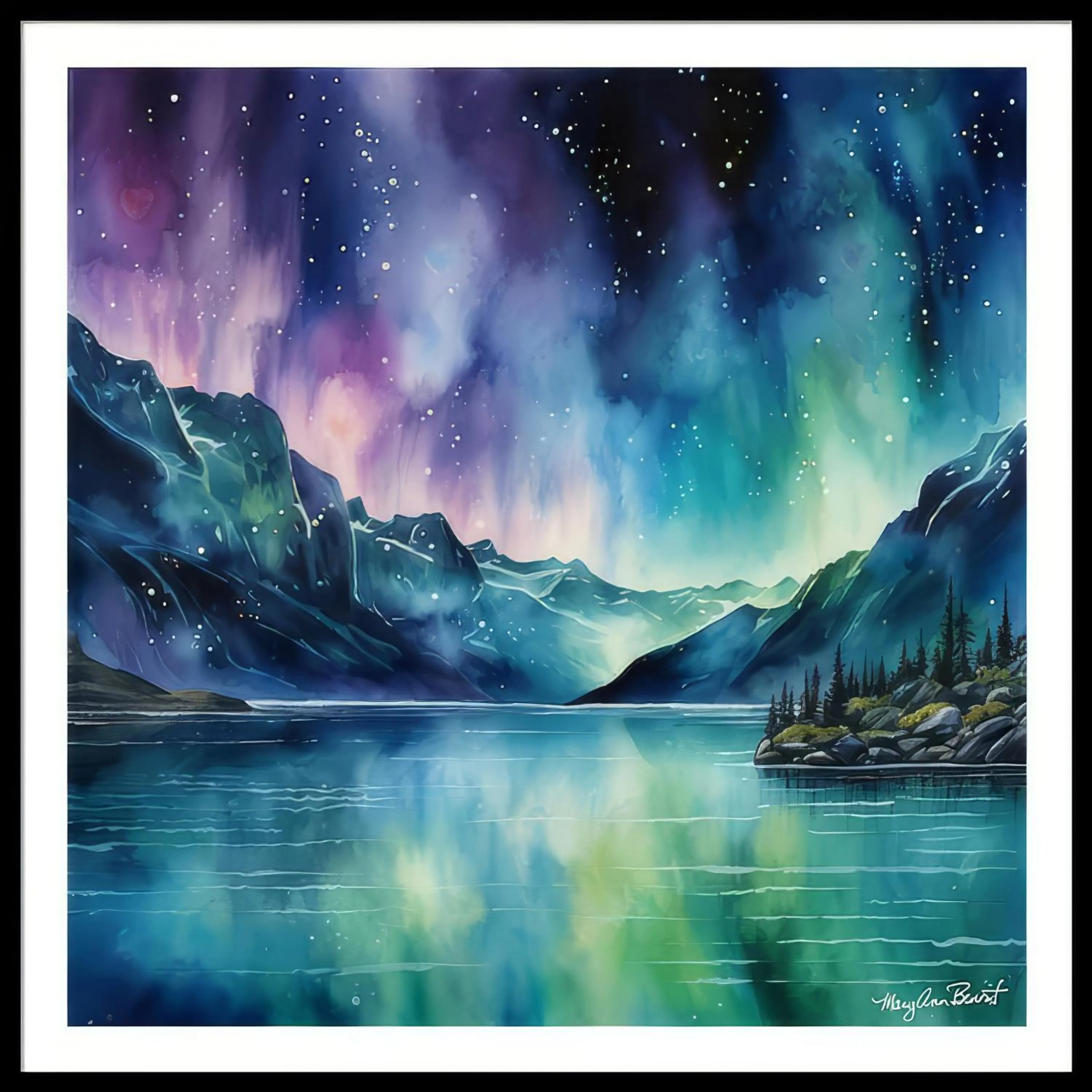 Decorative detail in Arctic Paradise B&B