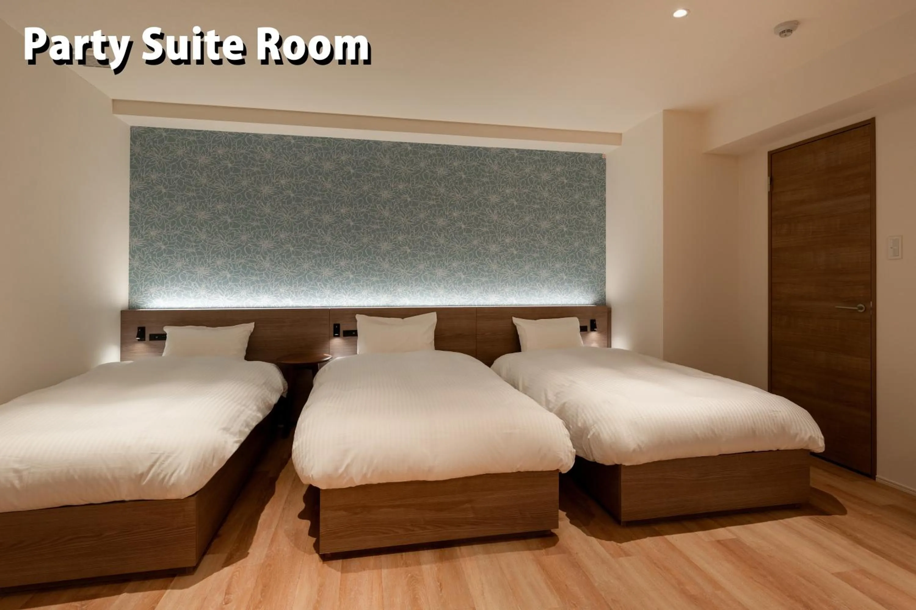 Photo of the whole room, Bed in COCOSHUKU Asakusa Kuramae