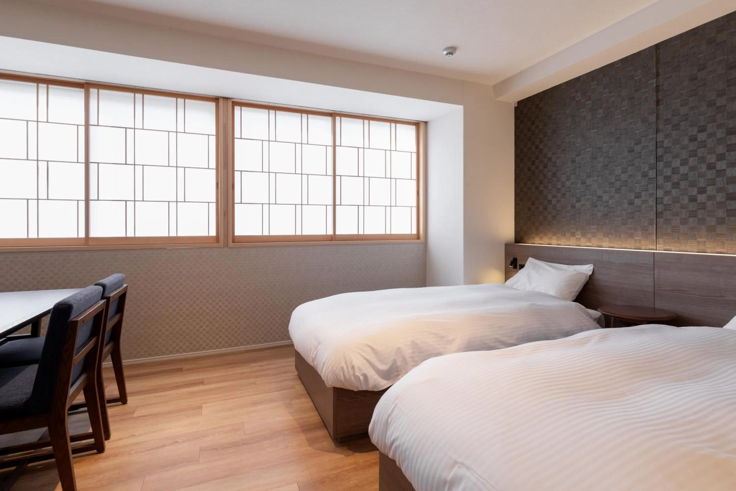 Photo of the whole room, Bed in COCOSHUKU Asakusa Kuramae