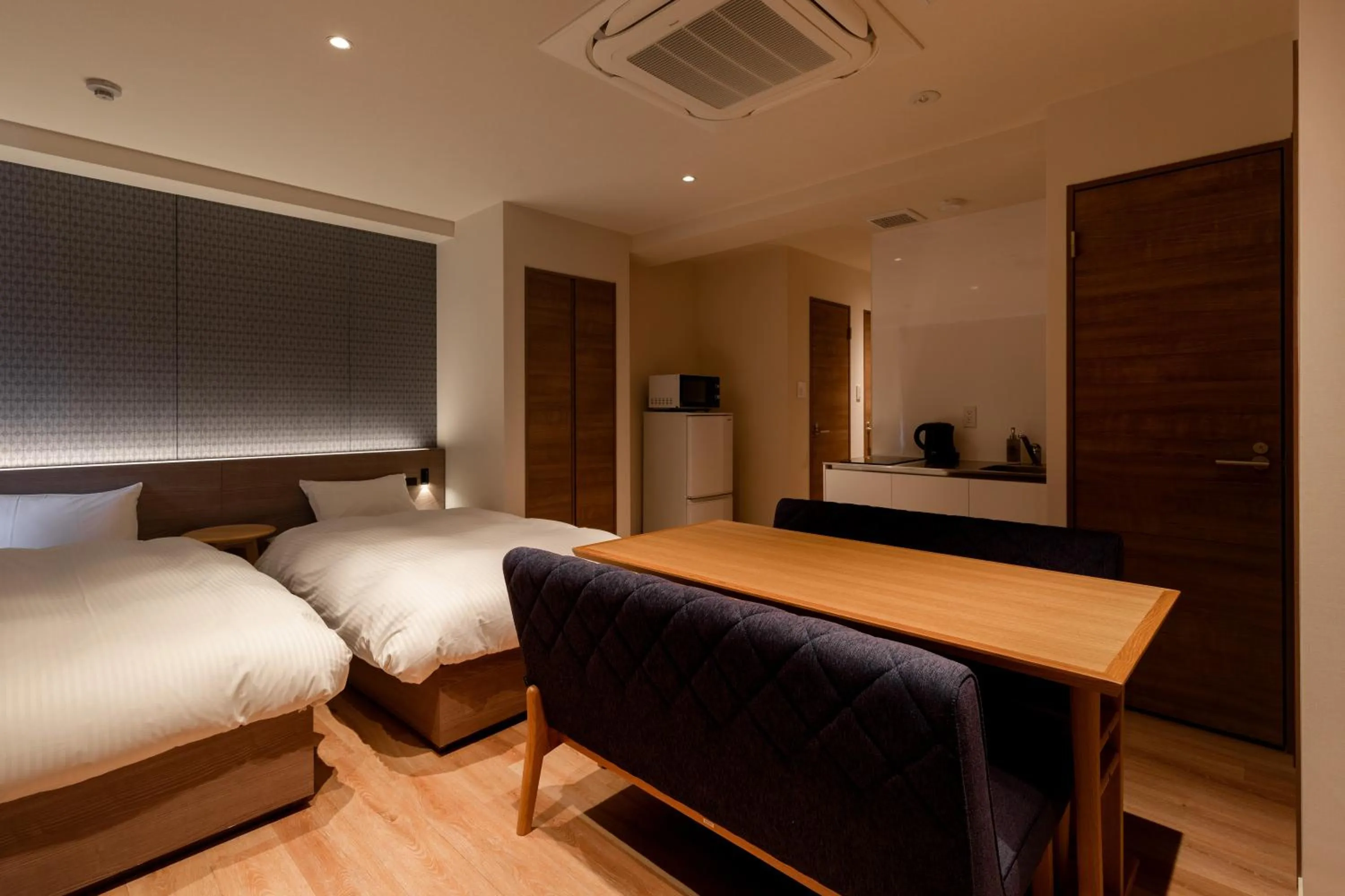 Photo of the whole room, Bed in COCOSHUKU Asakusa Kuramae