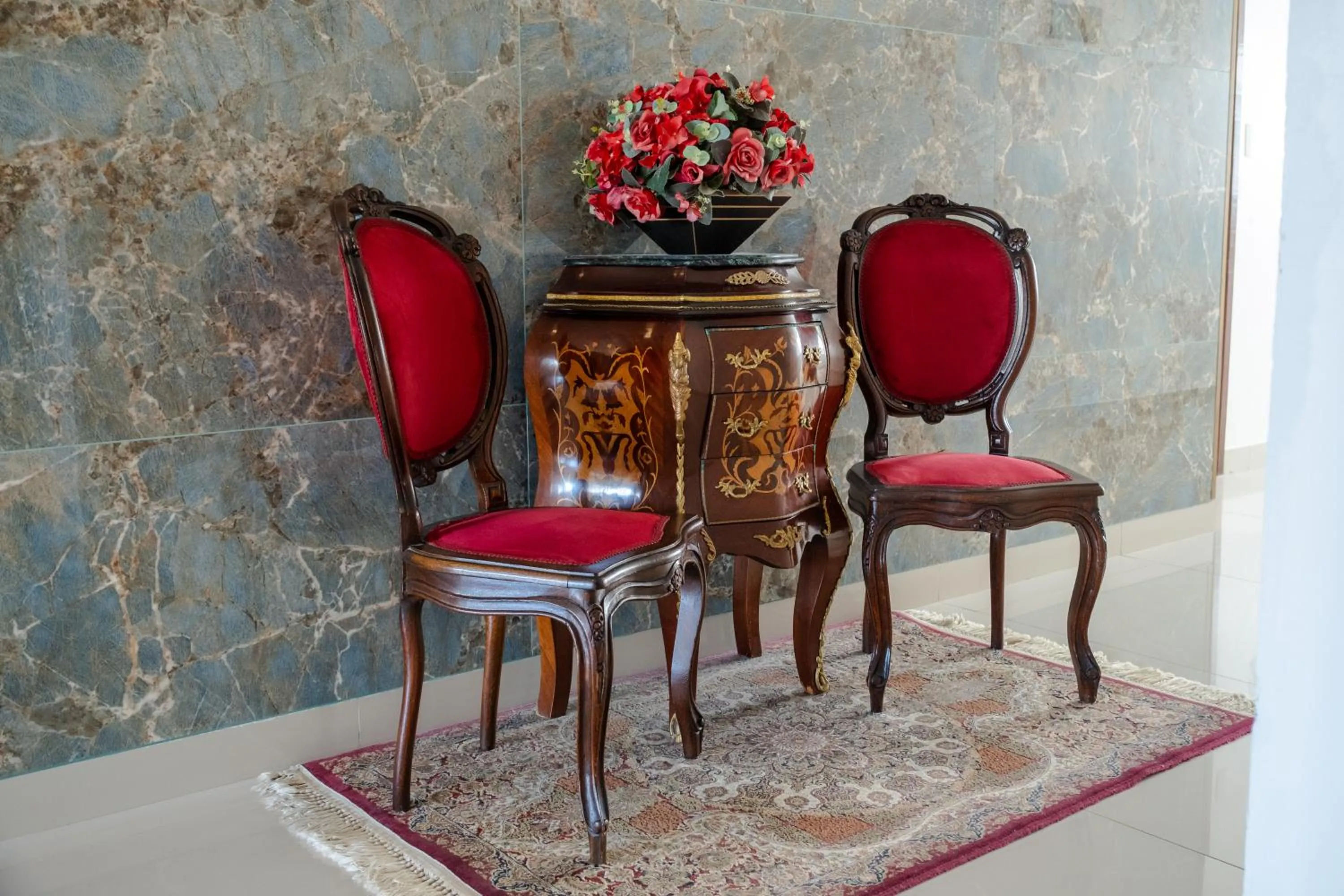 Seating area in Laguna Praia Hotel