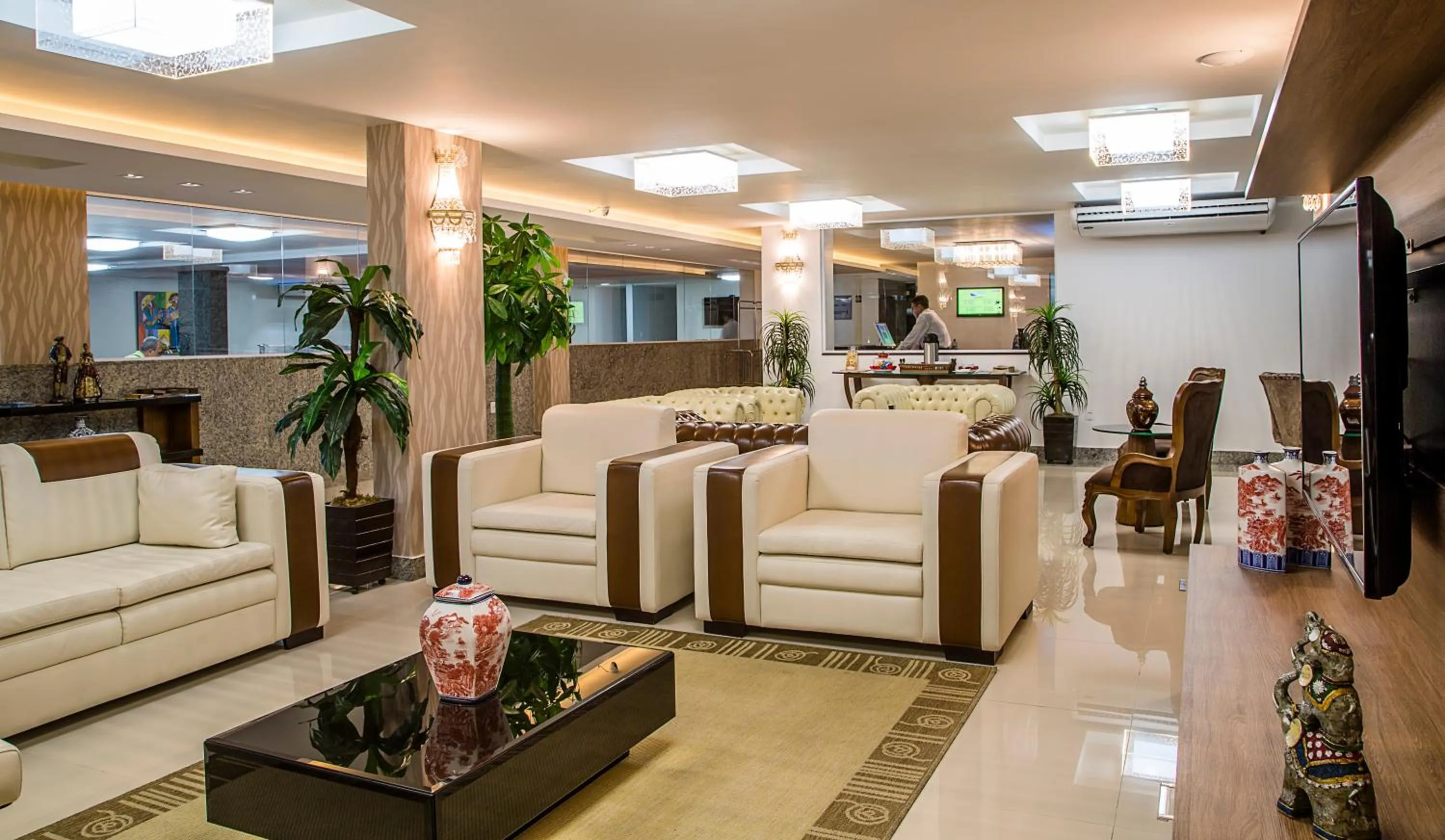 Lobby or reception in Laguna Praia Hotel