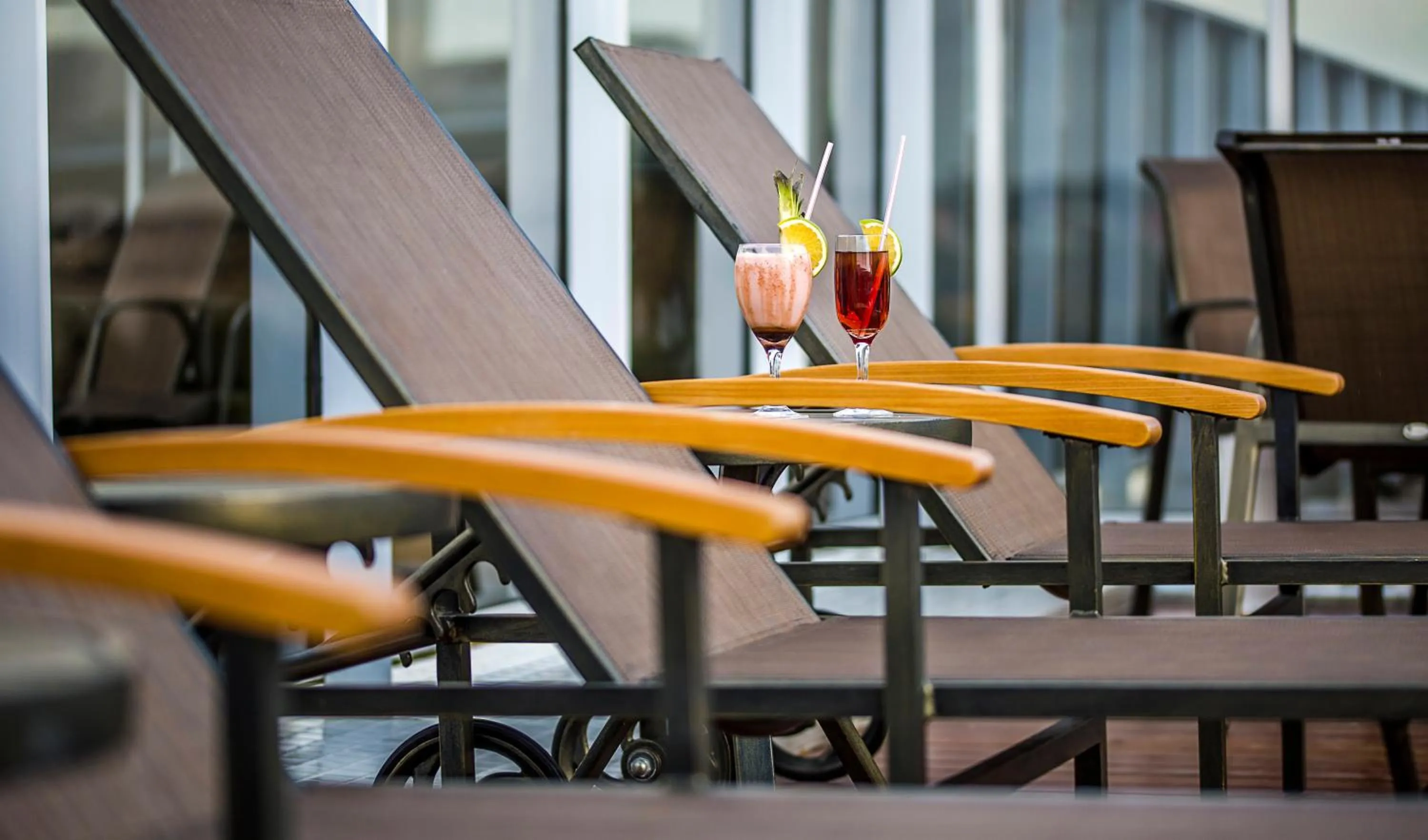 Solarium in Laguna Praia Hotel