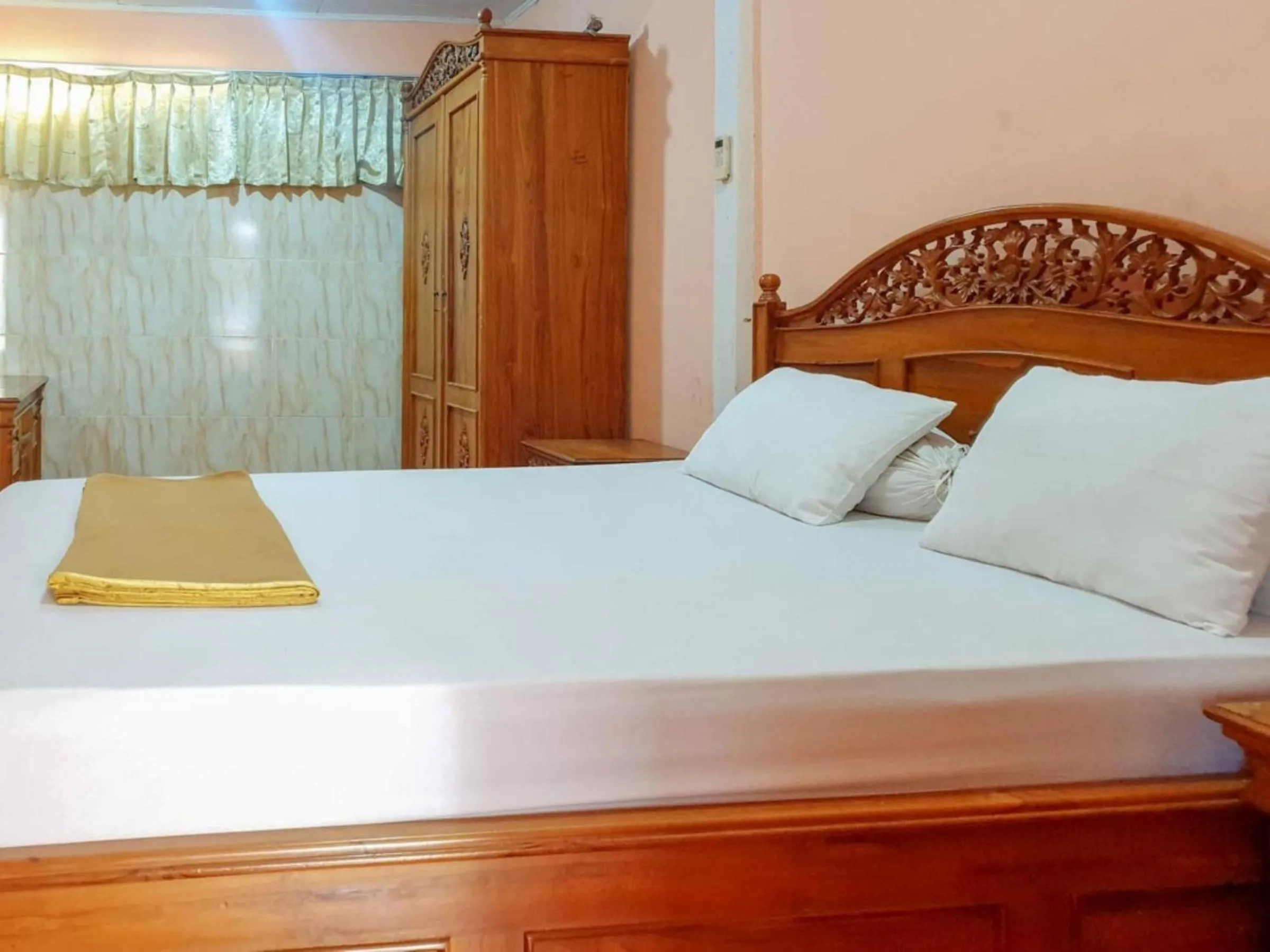 Bed in Hotel Mario Pulana Bone