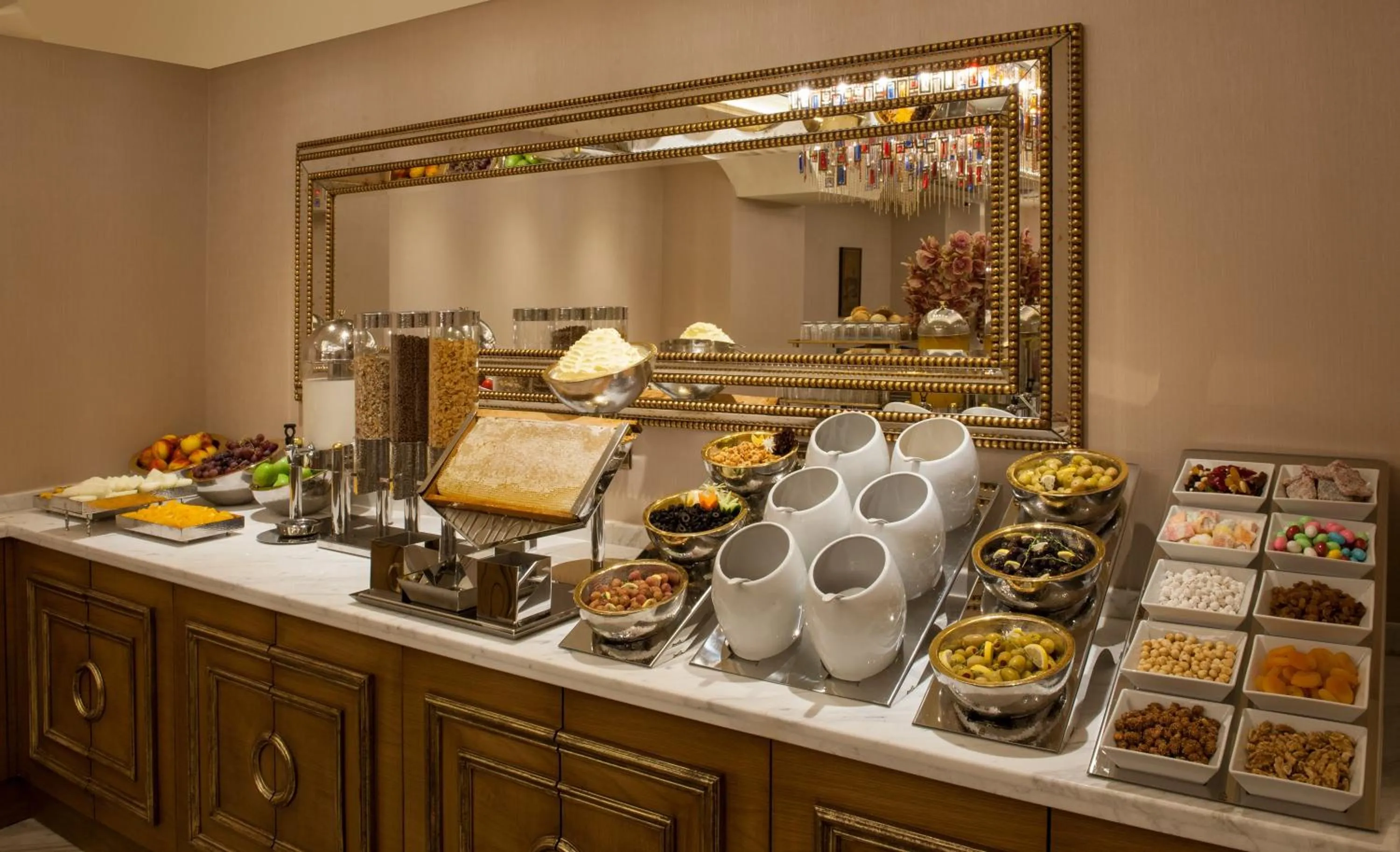 Buffet breakfast in Romance Istanbul Hotel Boutique Class