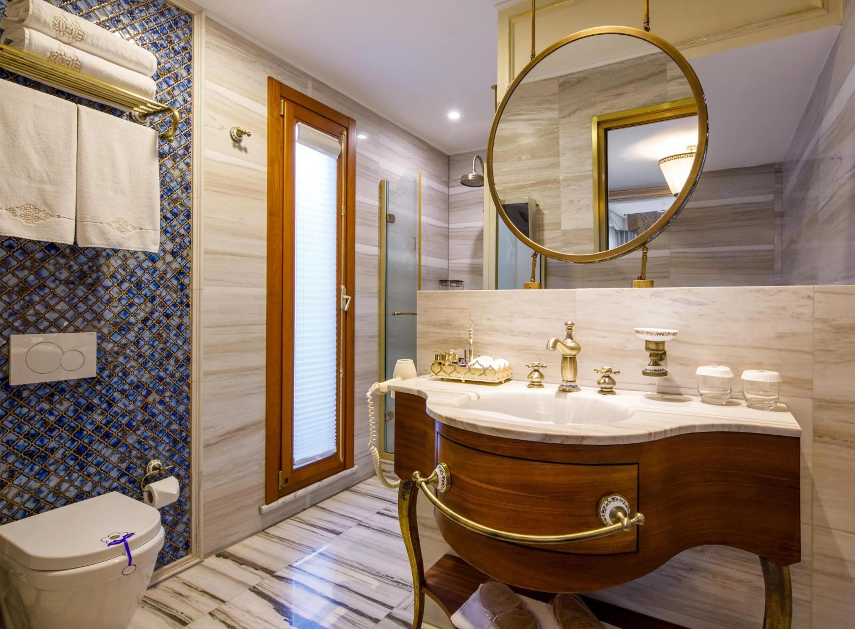 Bathroom in Romance Istanbul Hotel Boutique Class