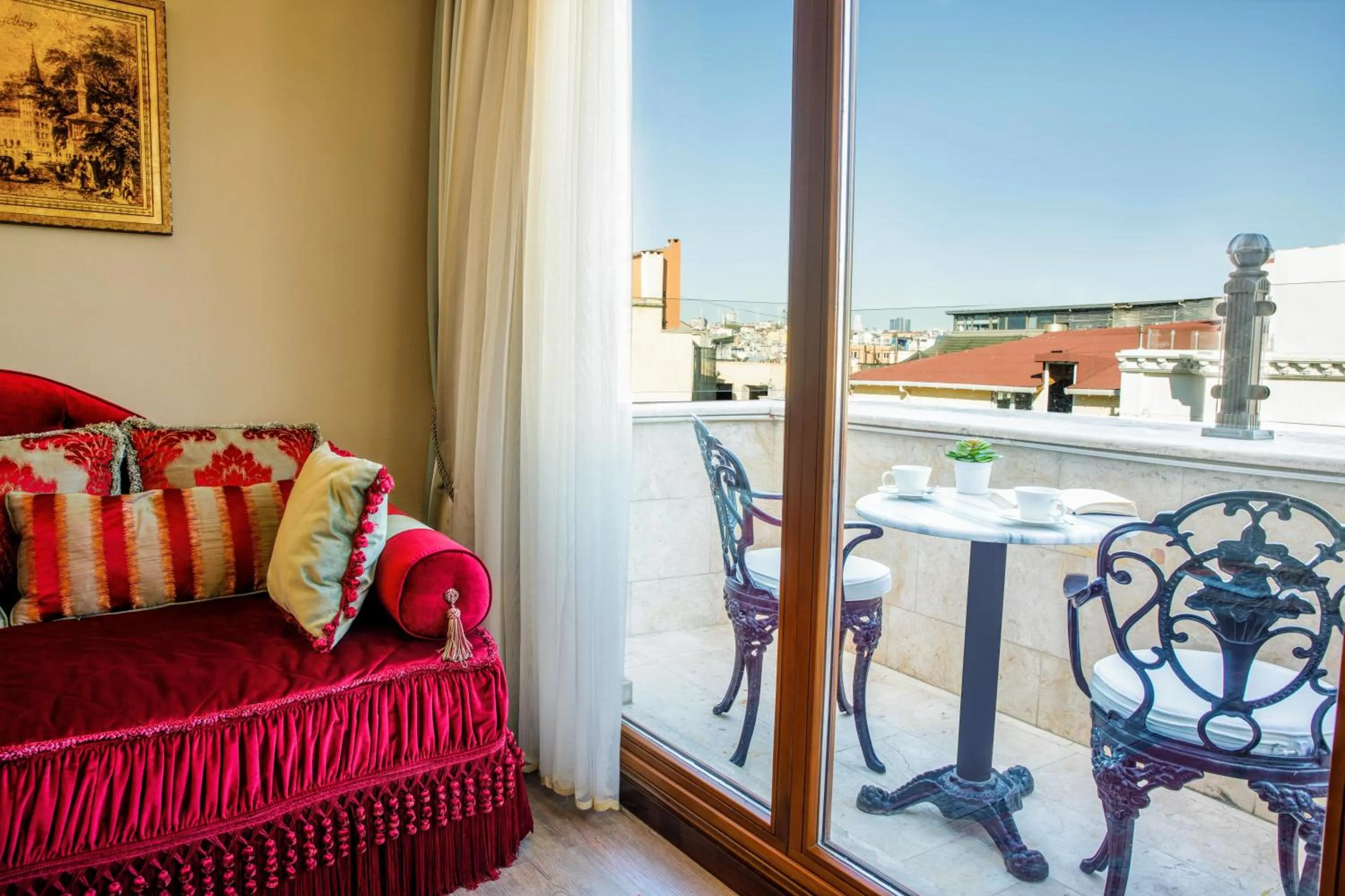 Balcony/Terrace in Romance Istanbul Hotel Boutique Class