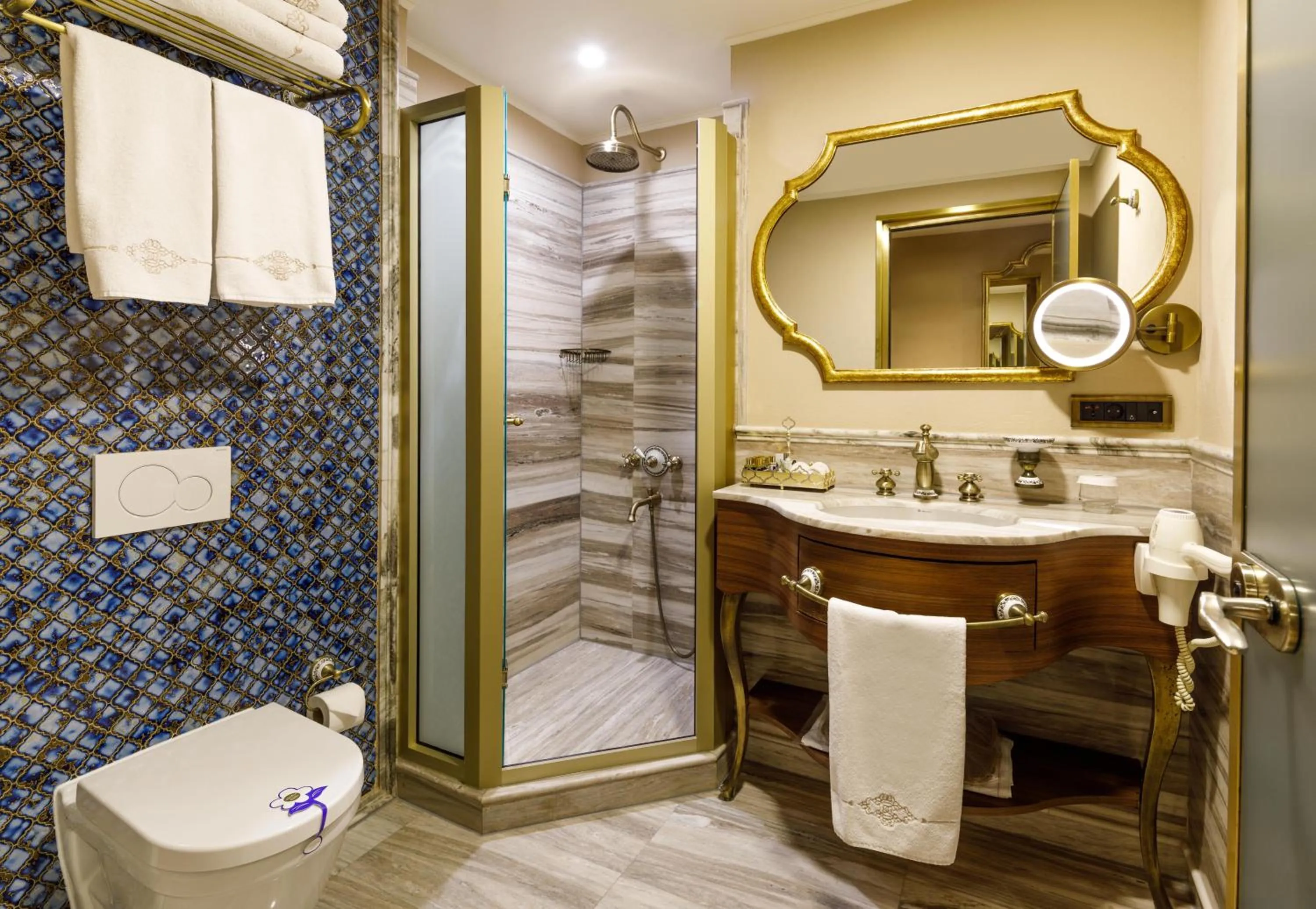 Bathroom in Romance Istanbul Hotel Boutique Class