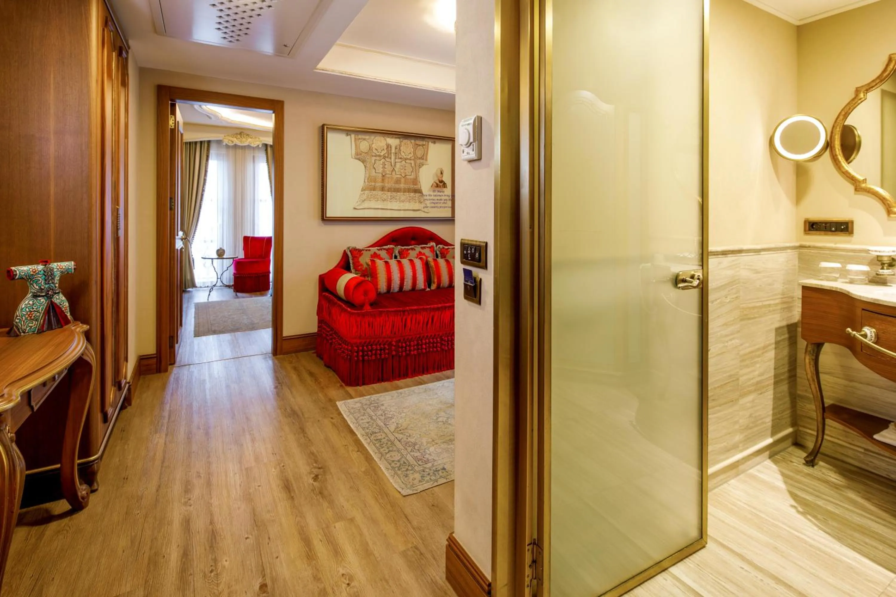 Living room, Bed in Romance Istanbul Hotel Boutique Class