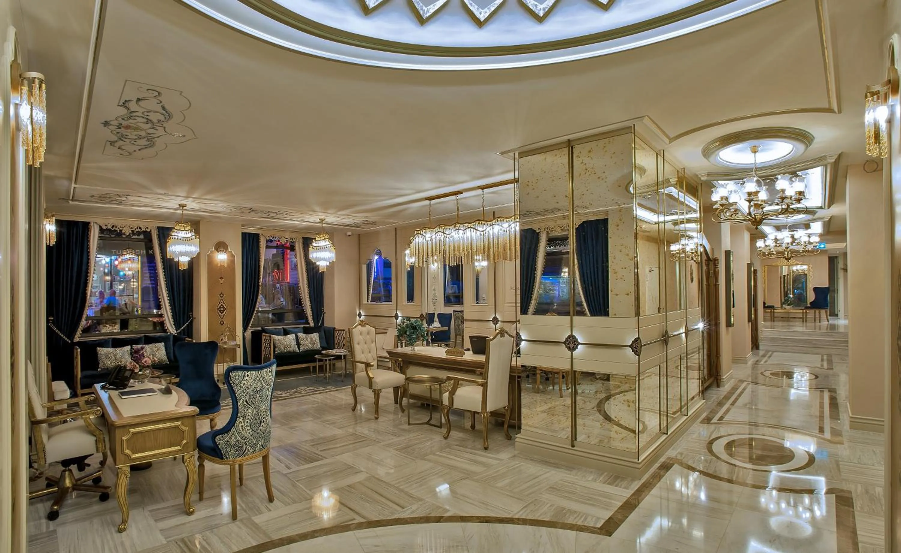 Lobby or reception in Romance Istanbul Hotel Boutique Class