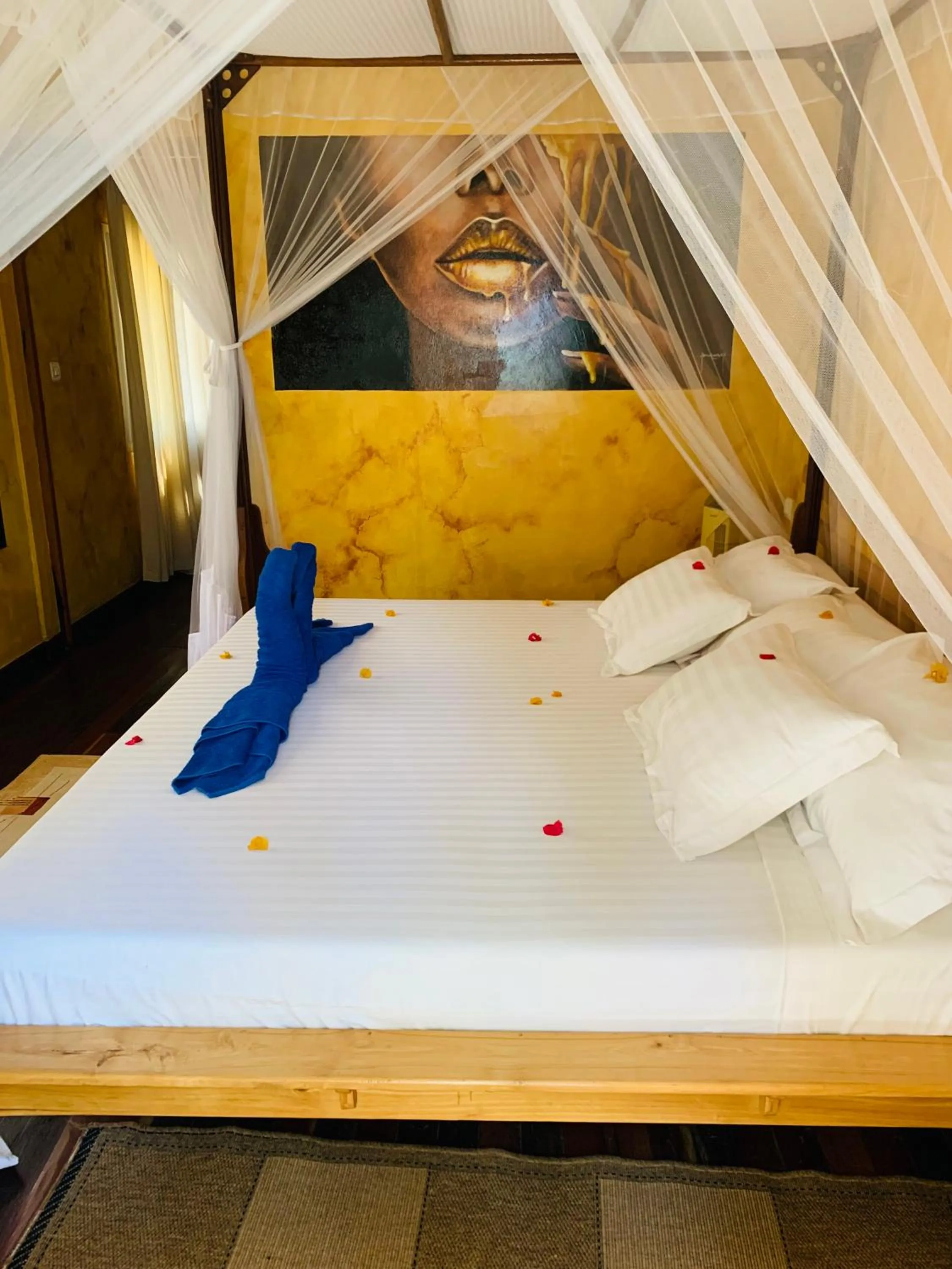 Bed in Ifaty Beach Club Resort