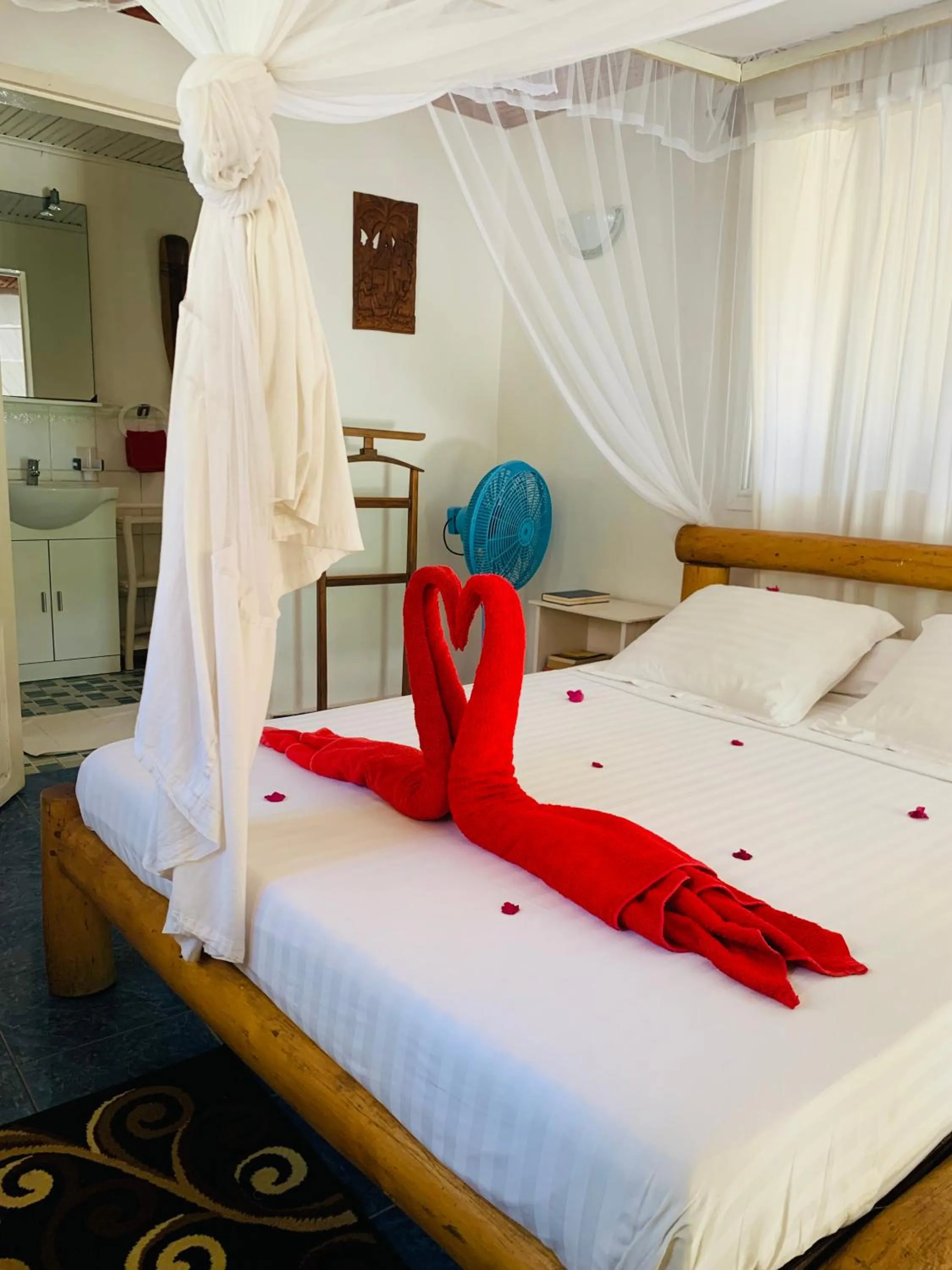 Bed in Ifaty Beach Club Resort