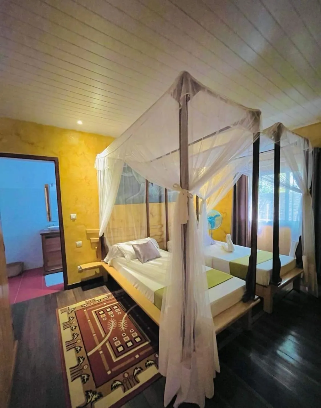Bed in Ifaty Beach Club Resort