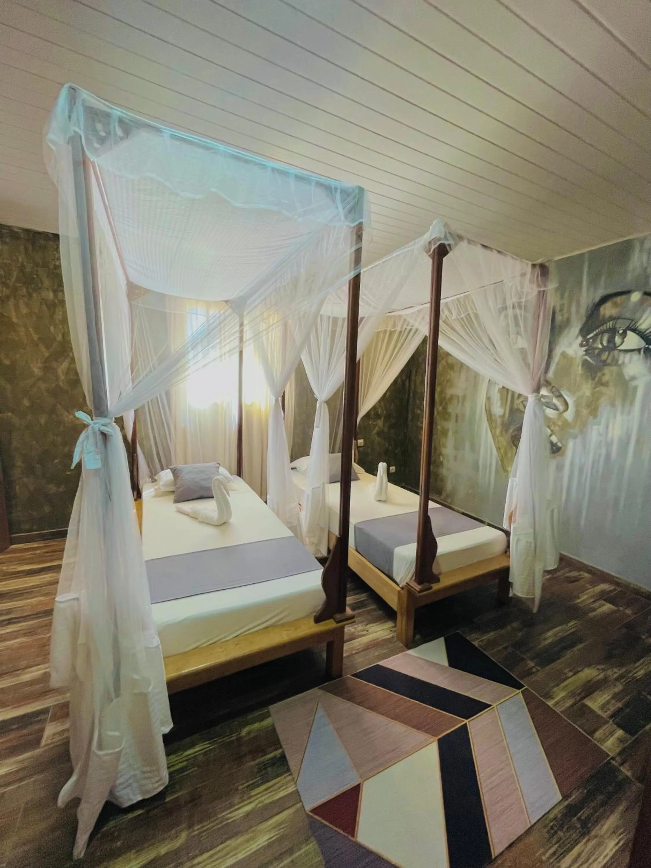 Bed in Ifaty Beach Club Resort