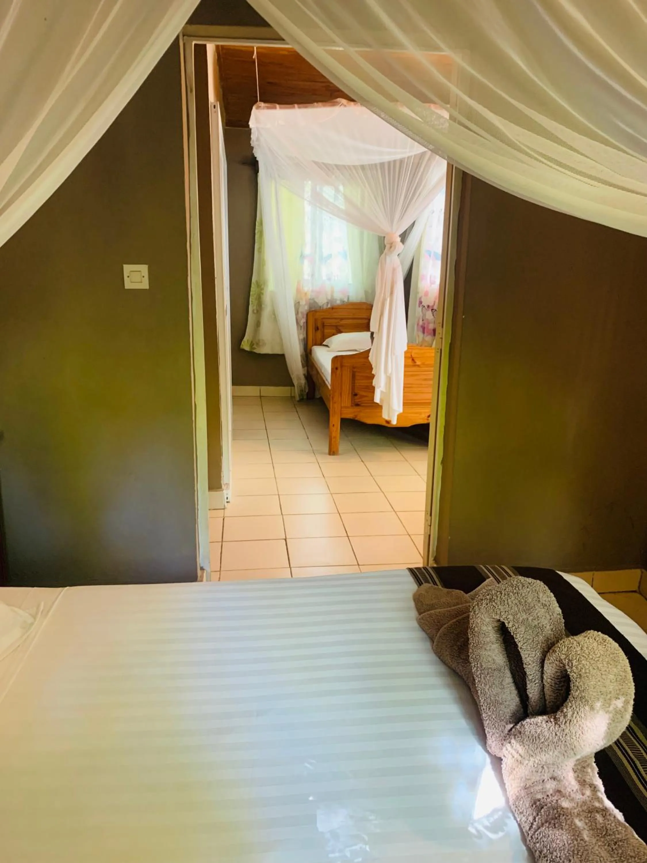 Bed in Ifaty Beach Club Resort