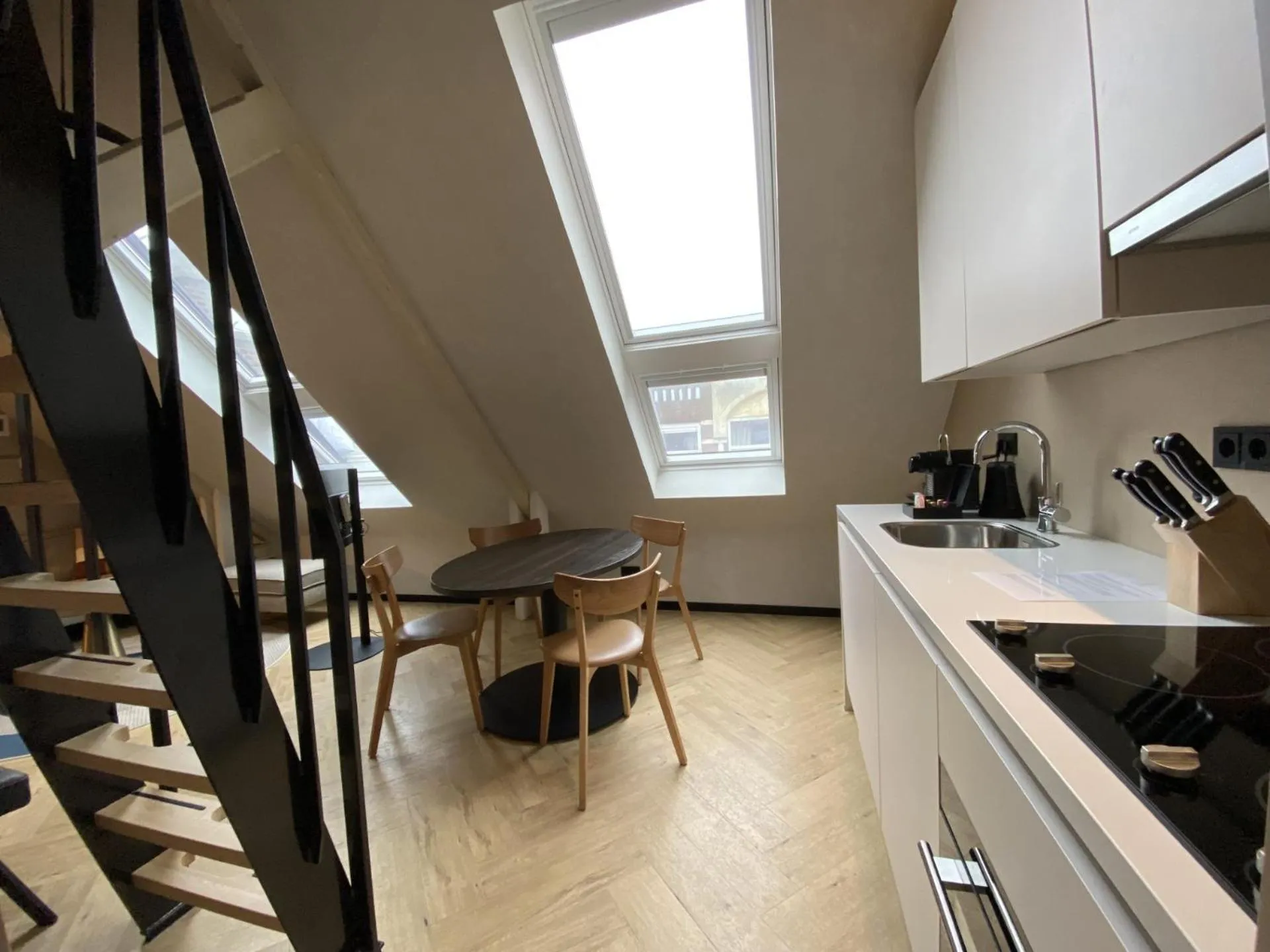 Kitchen or kitchenette in Ocean House Scheveningen