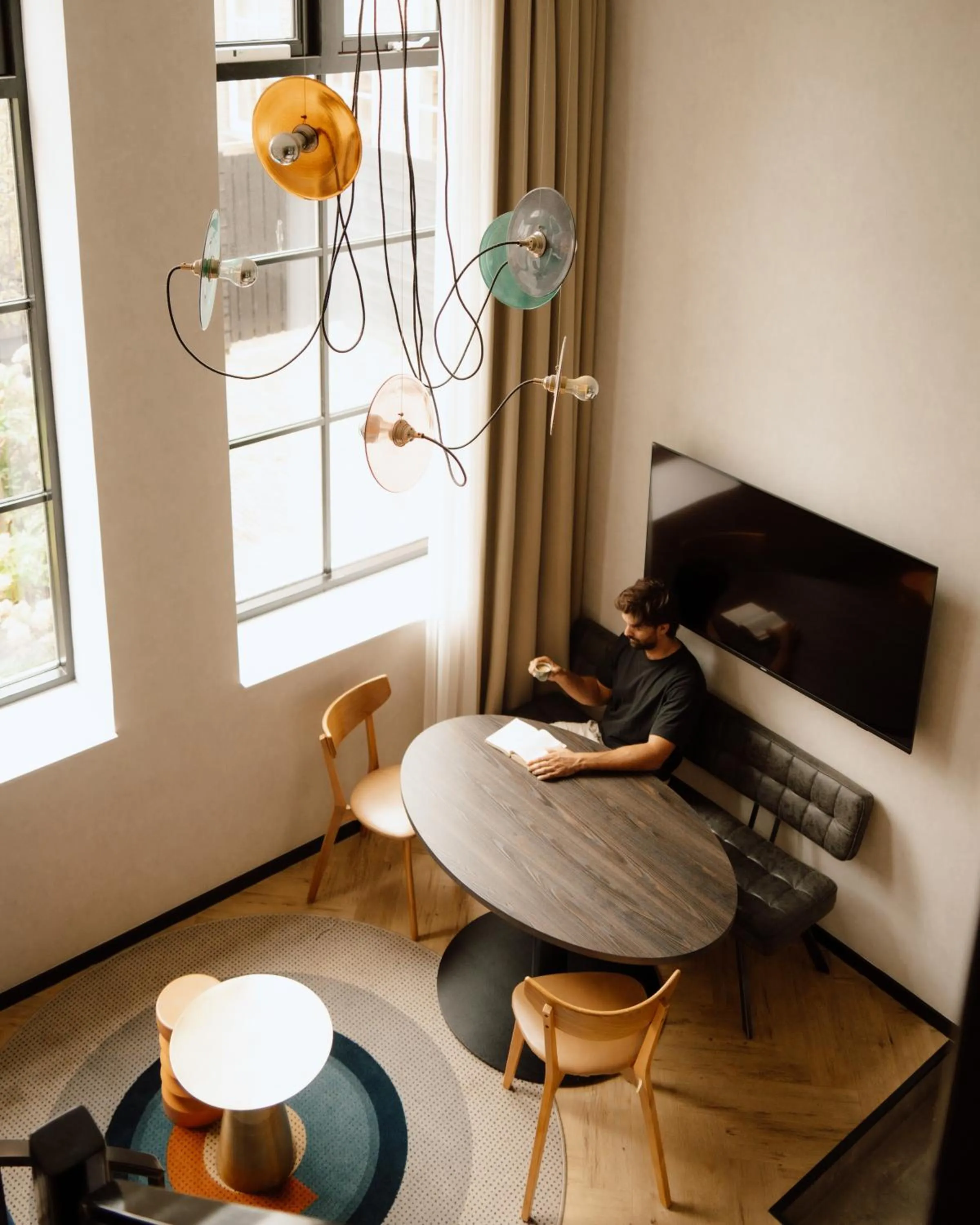 Dining area in Ocean House Scheveningen