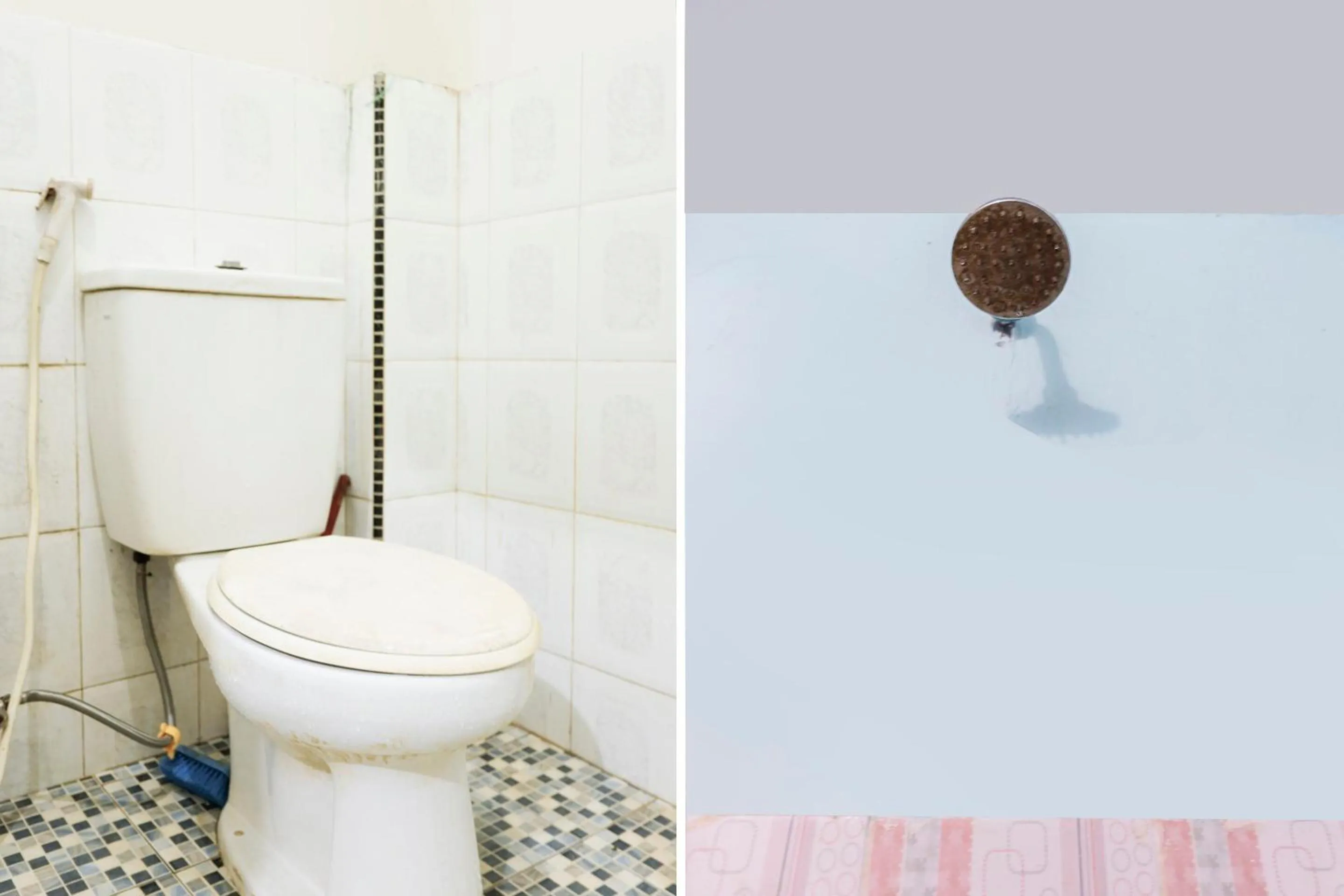 Bathroom in Hotel O Wr House Syariah BatamNearEast Coast Park