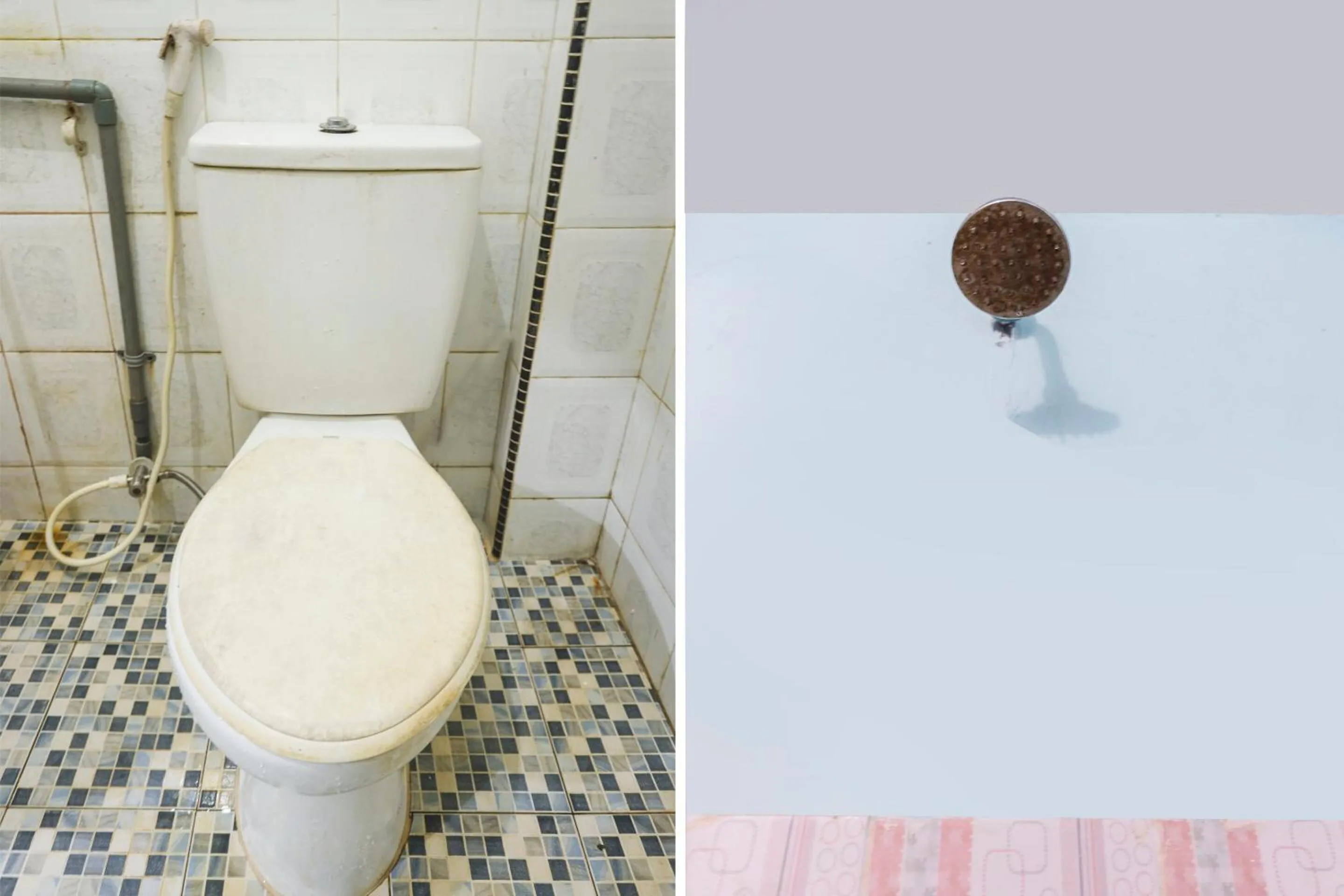 Bathroom in Hotel O Wr House Syariah BatamNearEast Coast Park