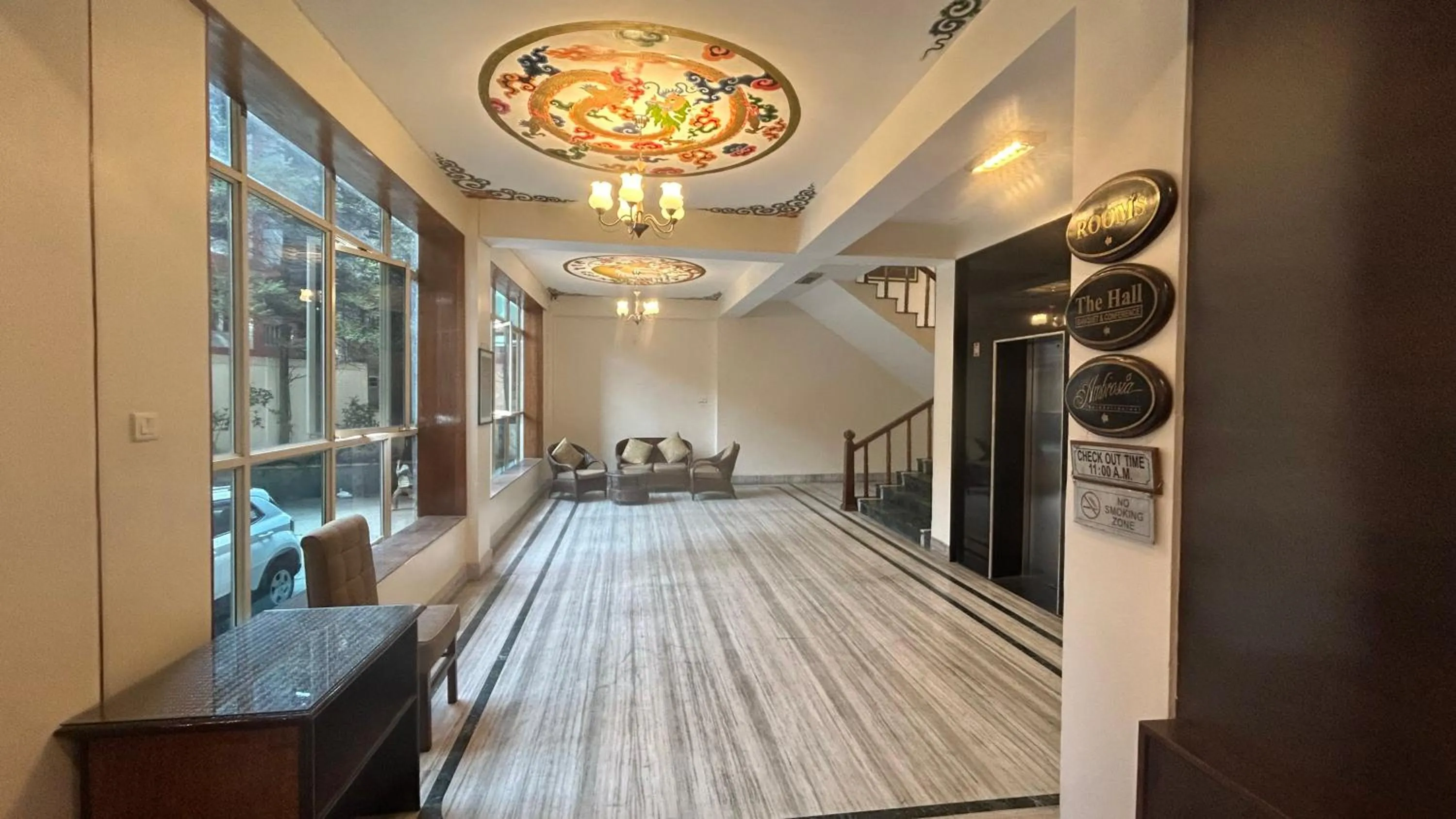 Lobby or reception in HOTEL RENDEZVOUS