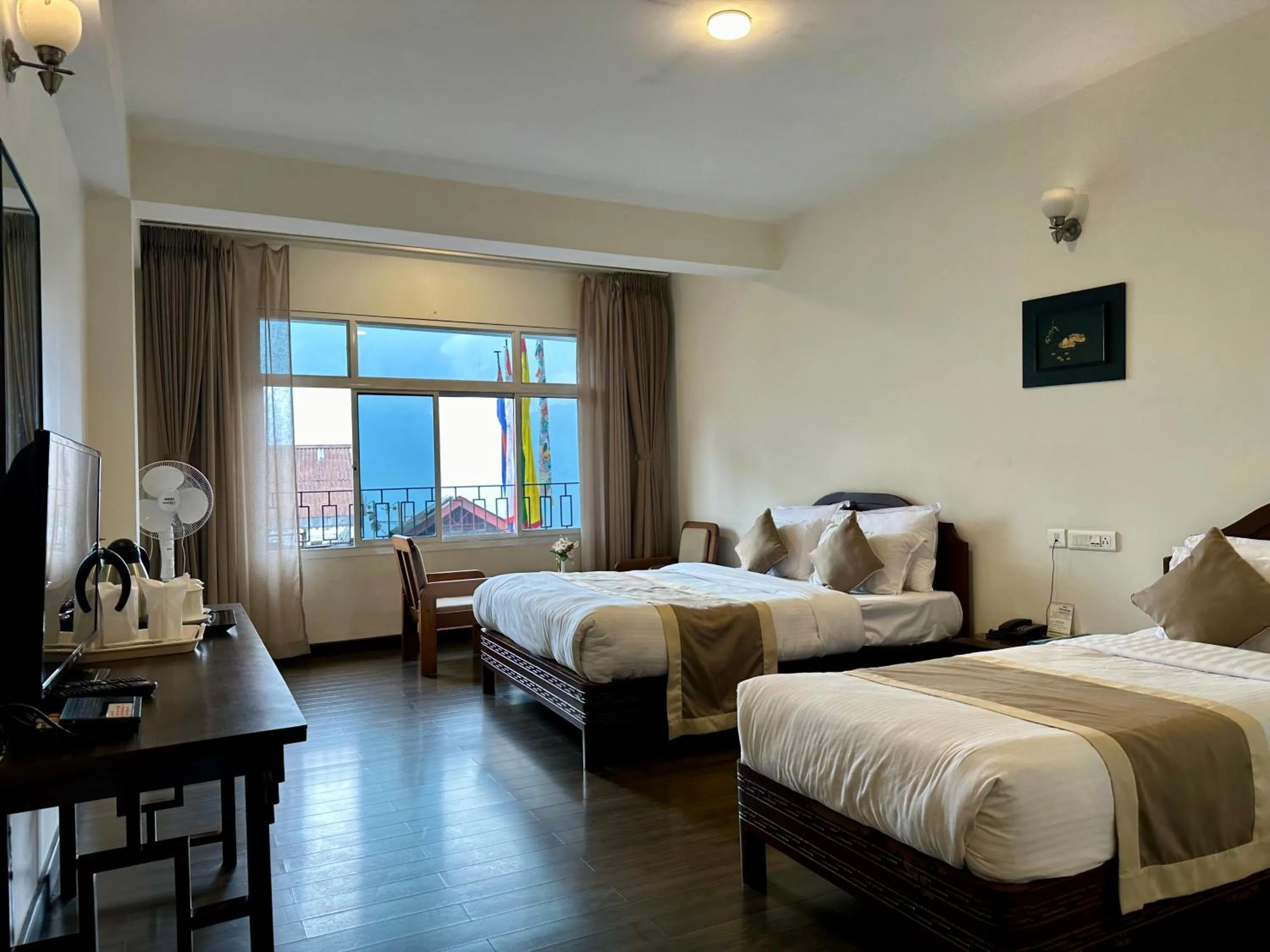 Bed in HOTEL RENDEZVOUS