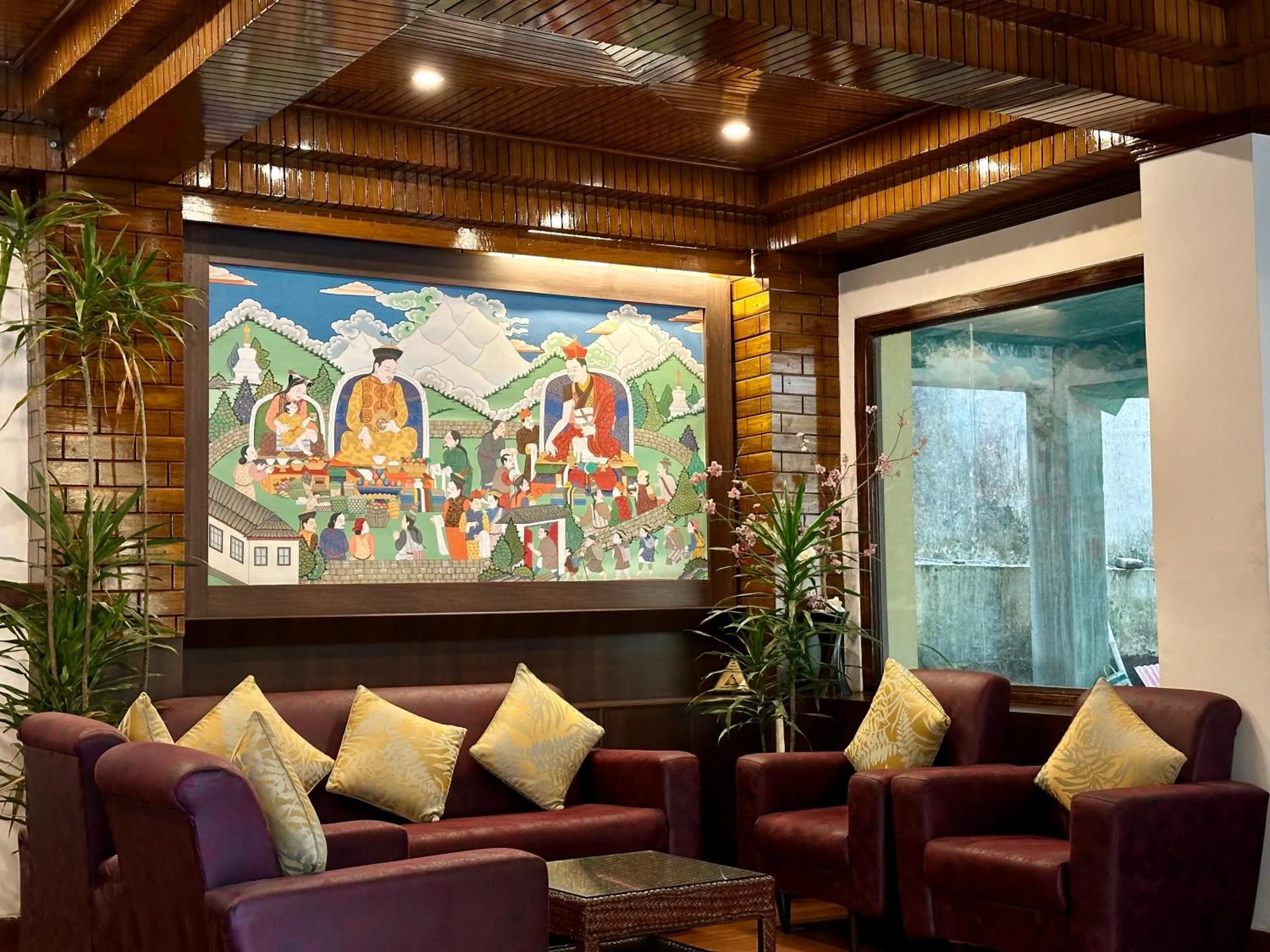 Lobby or reception in HOTEL RENDEZVOUS