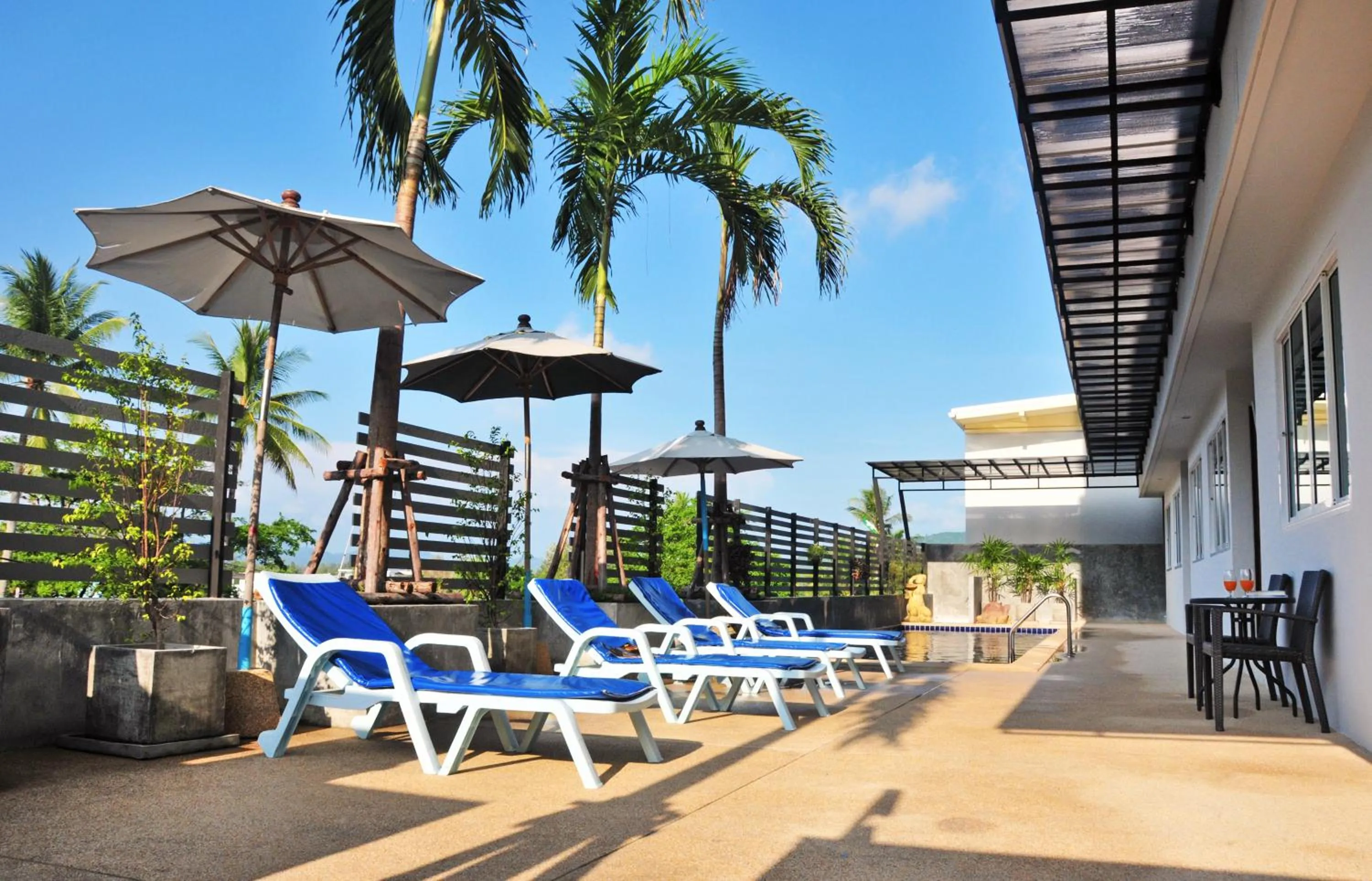 Swimming pool in AM Surin Place