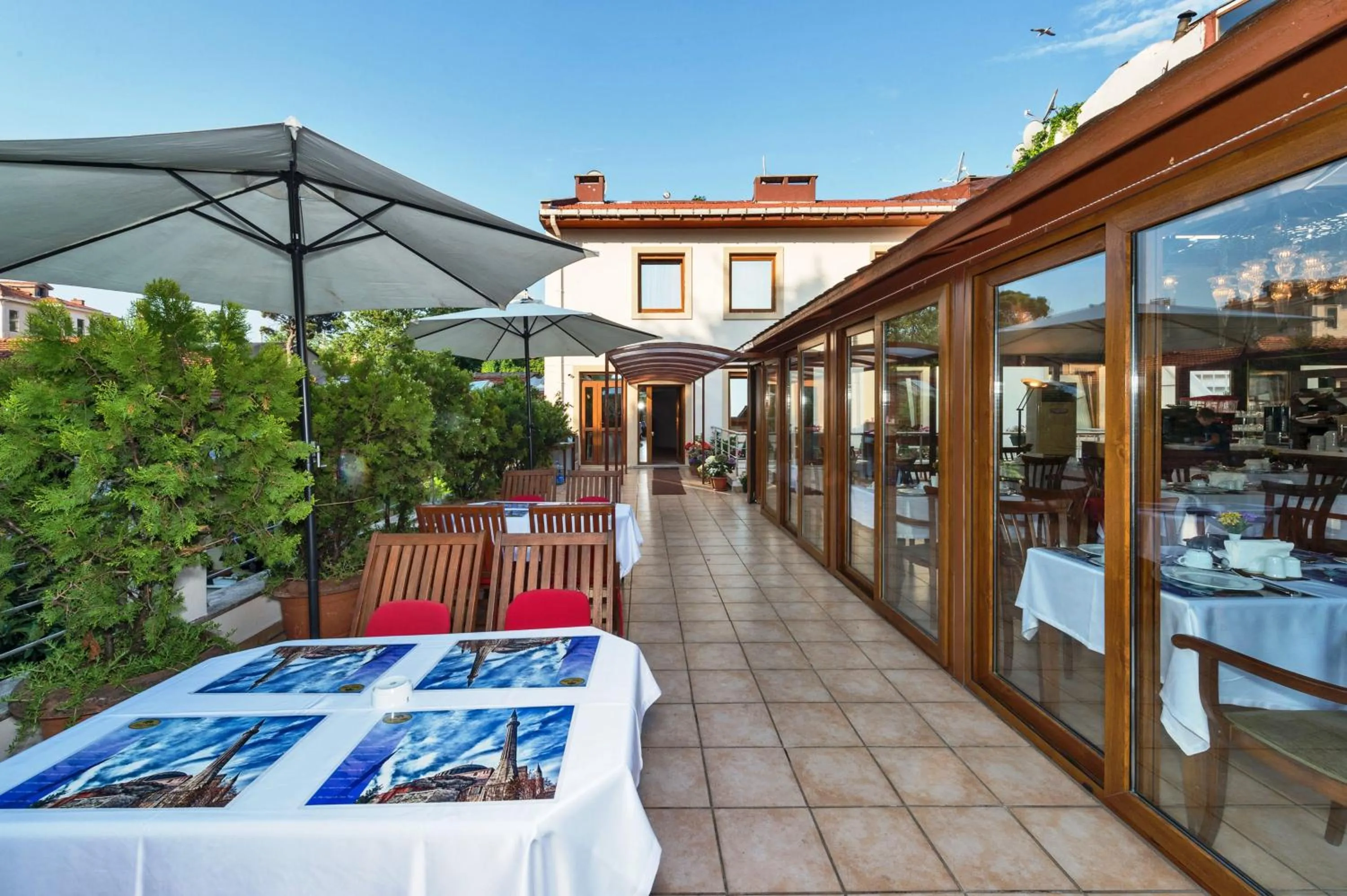 Patio in Zeynep Sultan Hotel