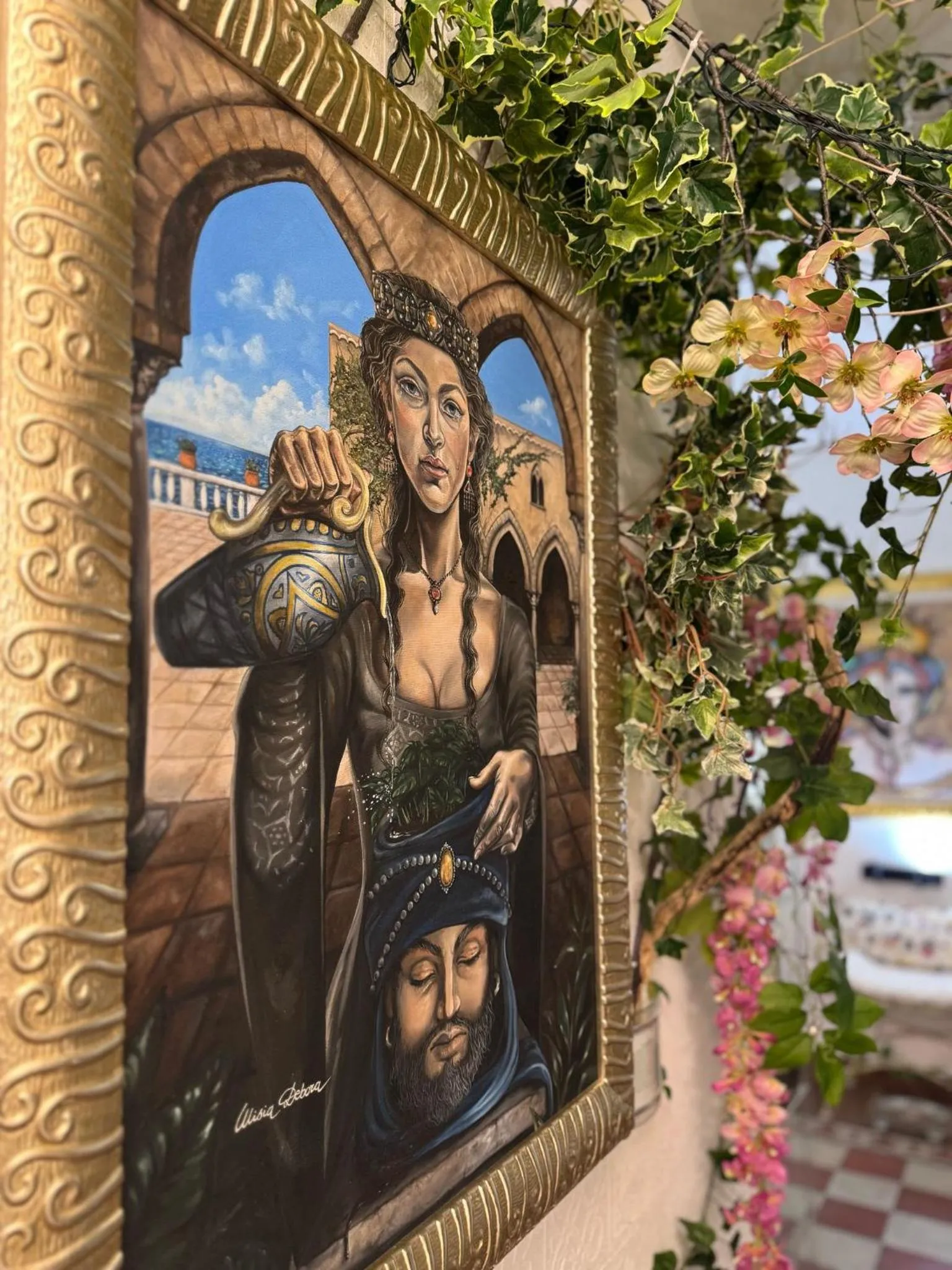 Lobby or reception in B&B i MORI