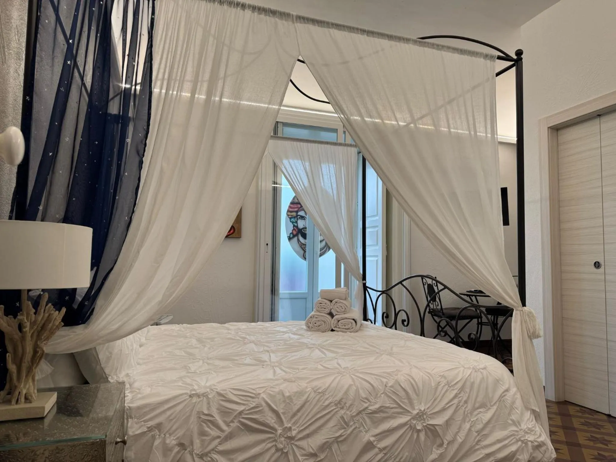 Bedroom, Bed in B&B i MORI