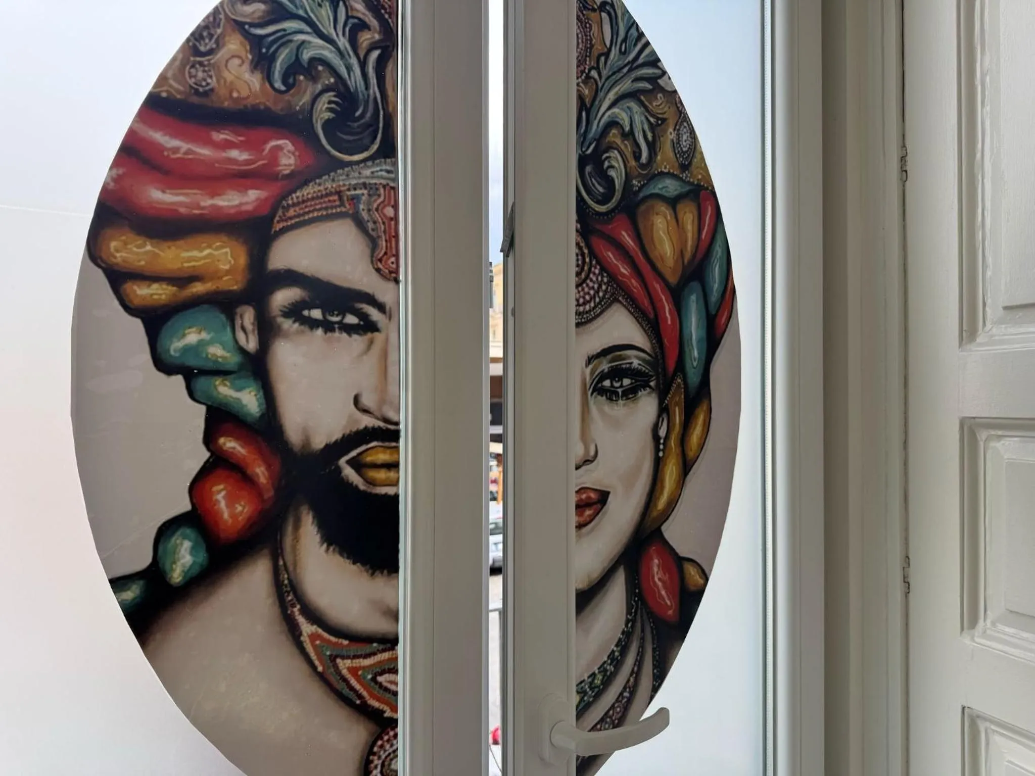 Decorative detail in B&B i MORI